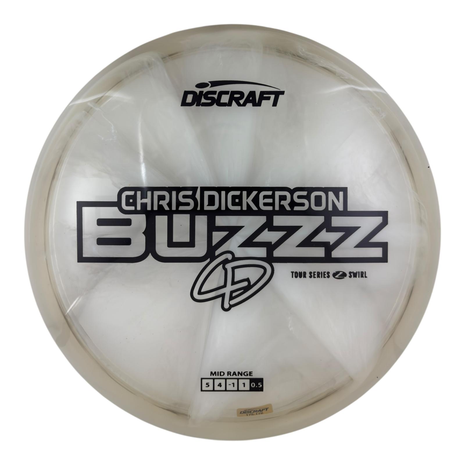 Discraft Buzzz - Z Swirl Plastic - Chris Dickerson 2025 Tour Series