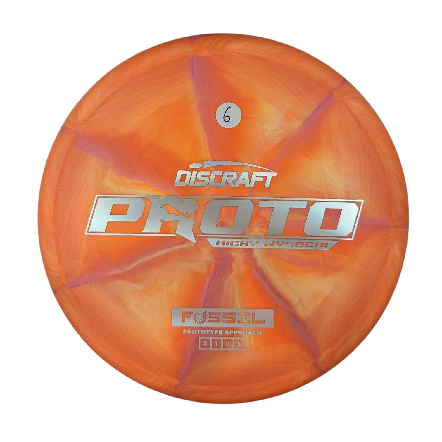 Discraft Fossil - Fossil - Ricky Wysocki CT Swirl Plastic