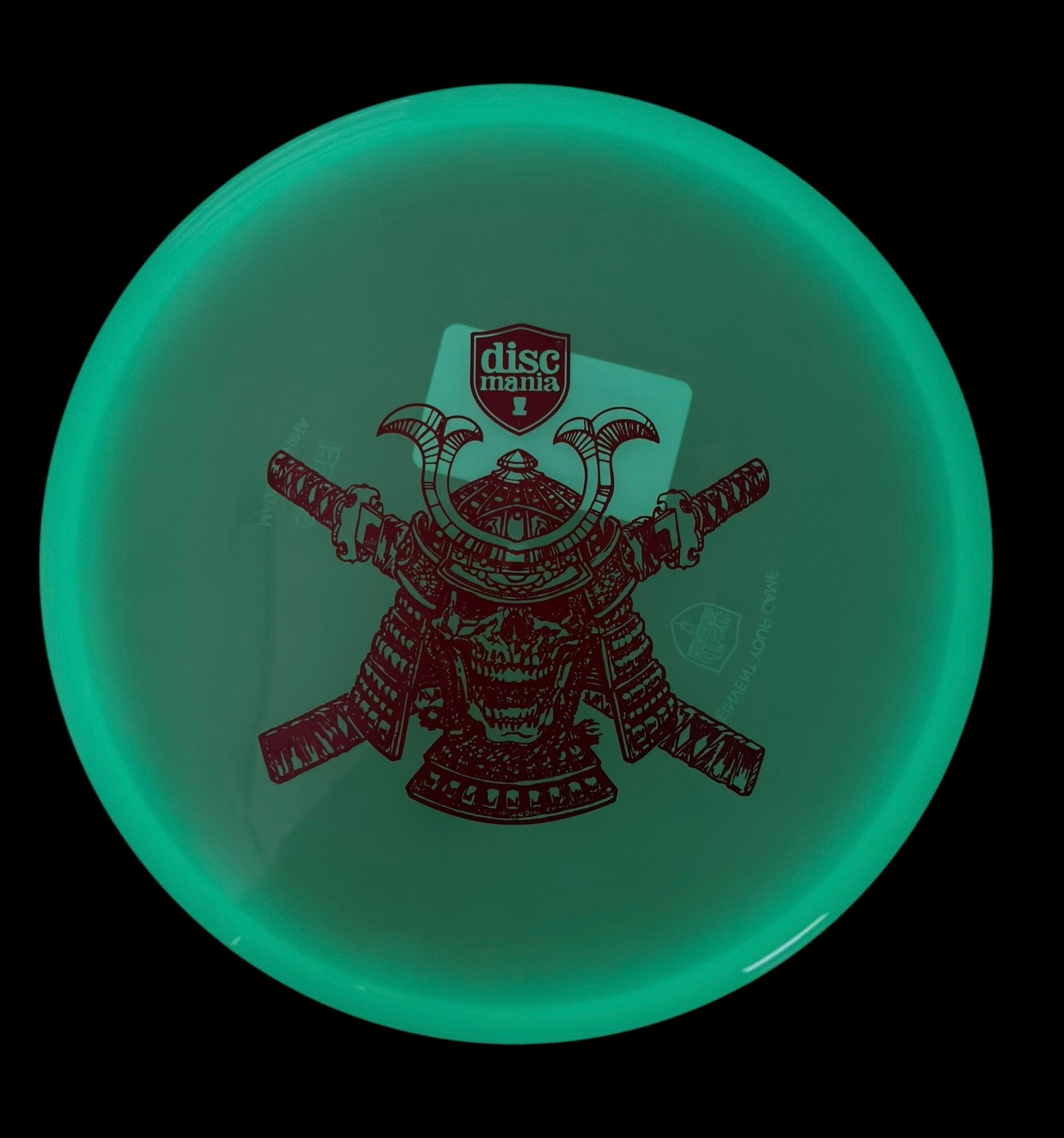 Discmania Sensei - Active Premium Glow Plastic - Undead Samurai 2