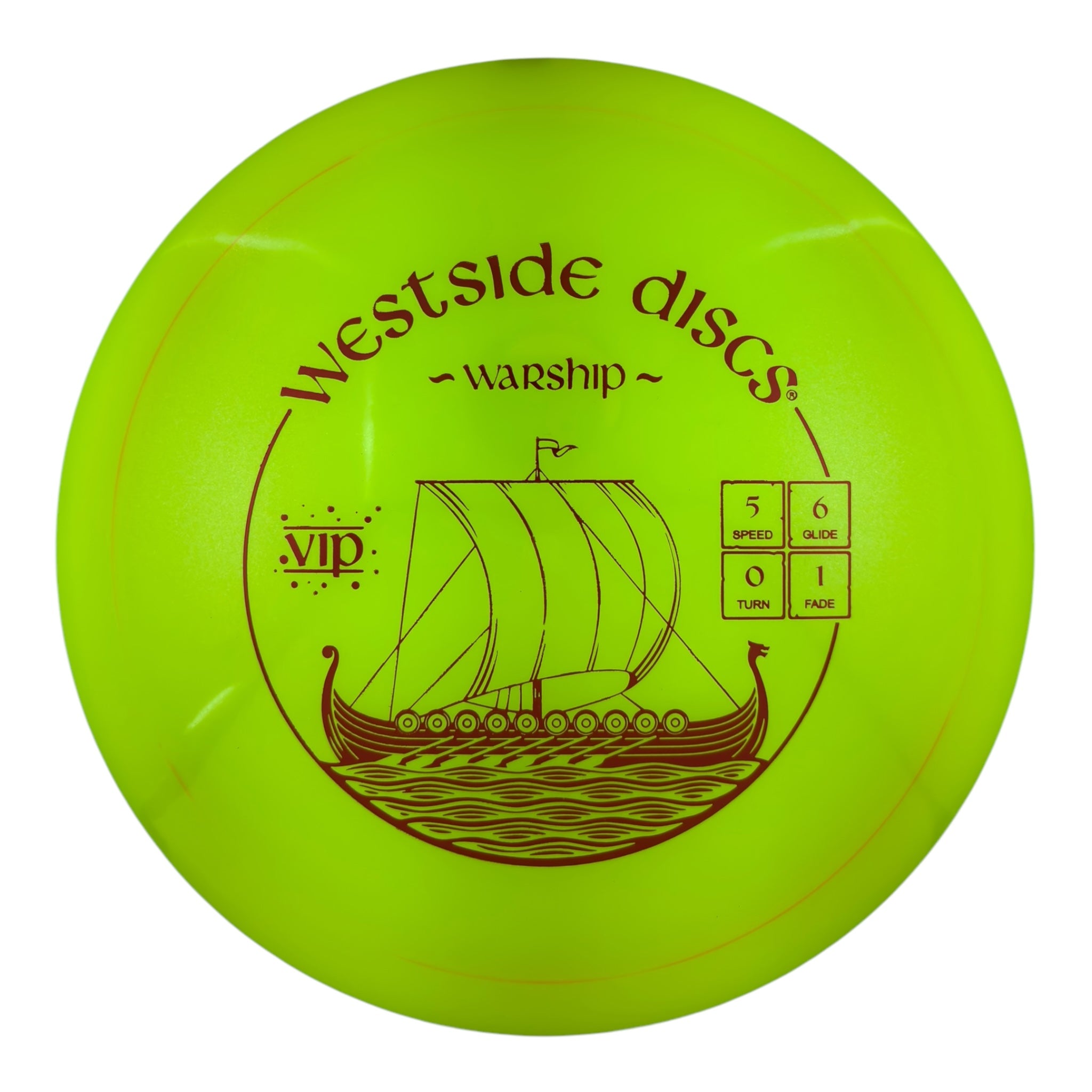 Westside Discs Warship - VIP Glimmer Plastic