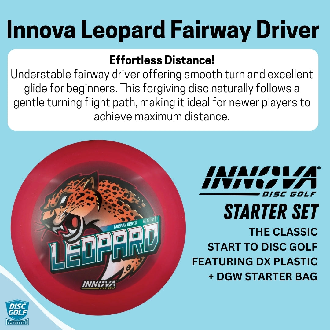 DGW Starter Bag Innova Disc Golf Starter Set
