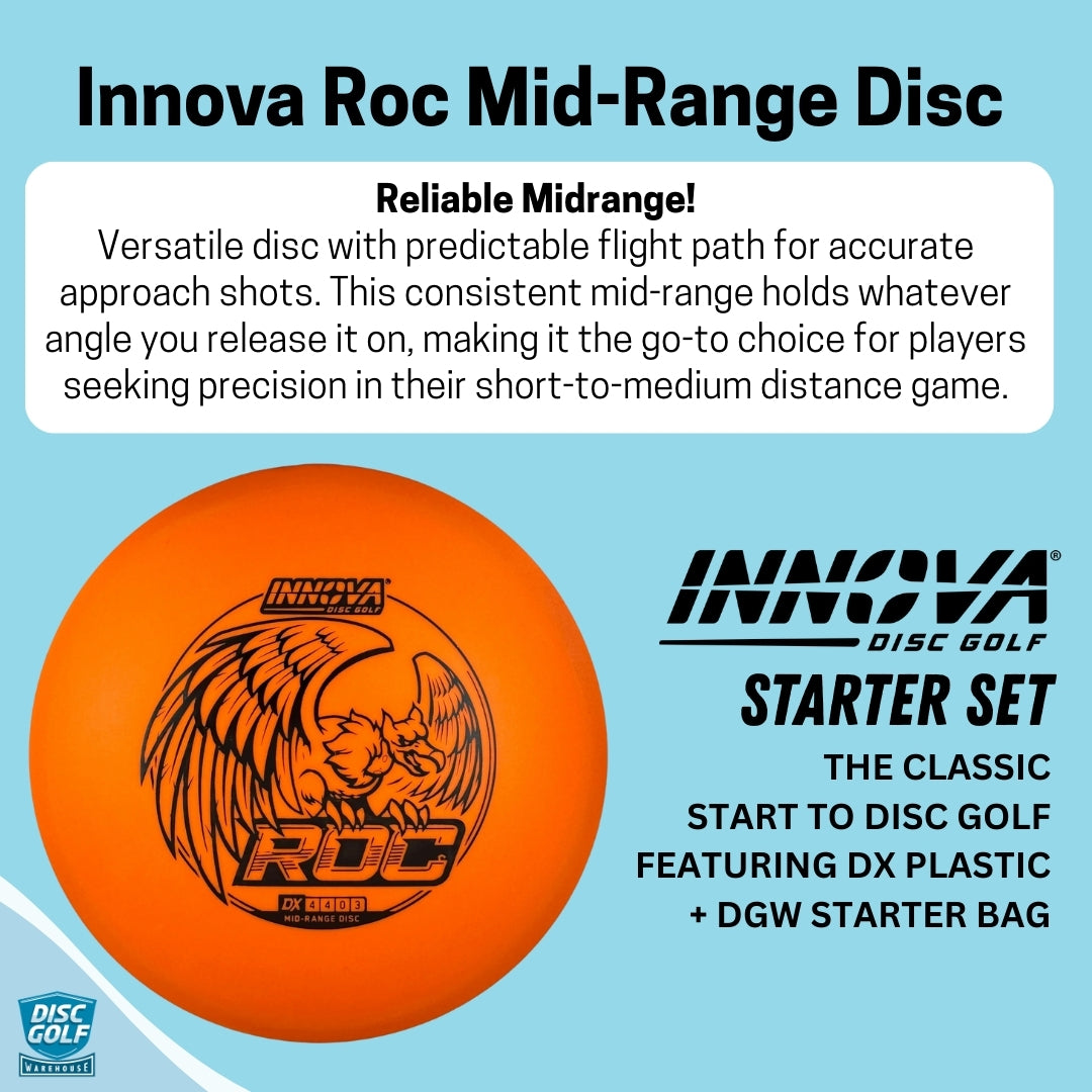 DGW Starter Bag Innova Disc Golf Starter Set