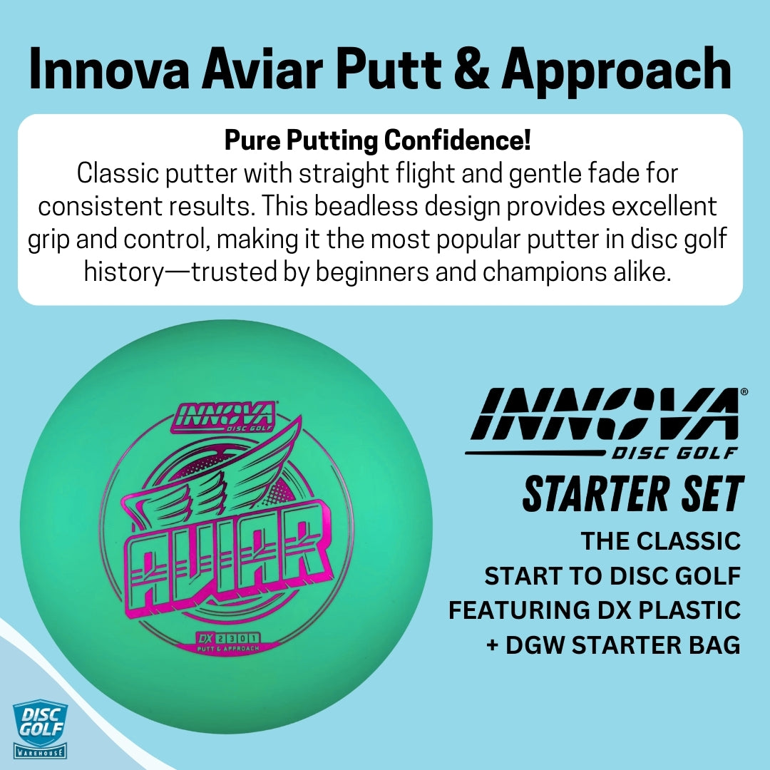 DGW Starter Bag Innova Disc Golf Starter Set