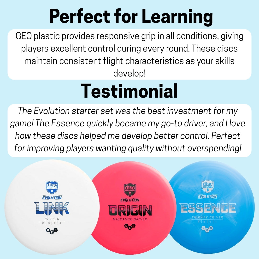 Discmania Evolution Starter Set