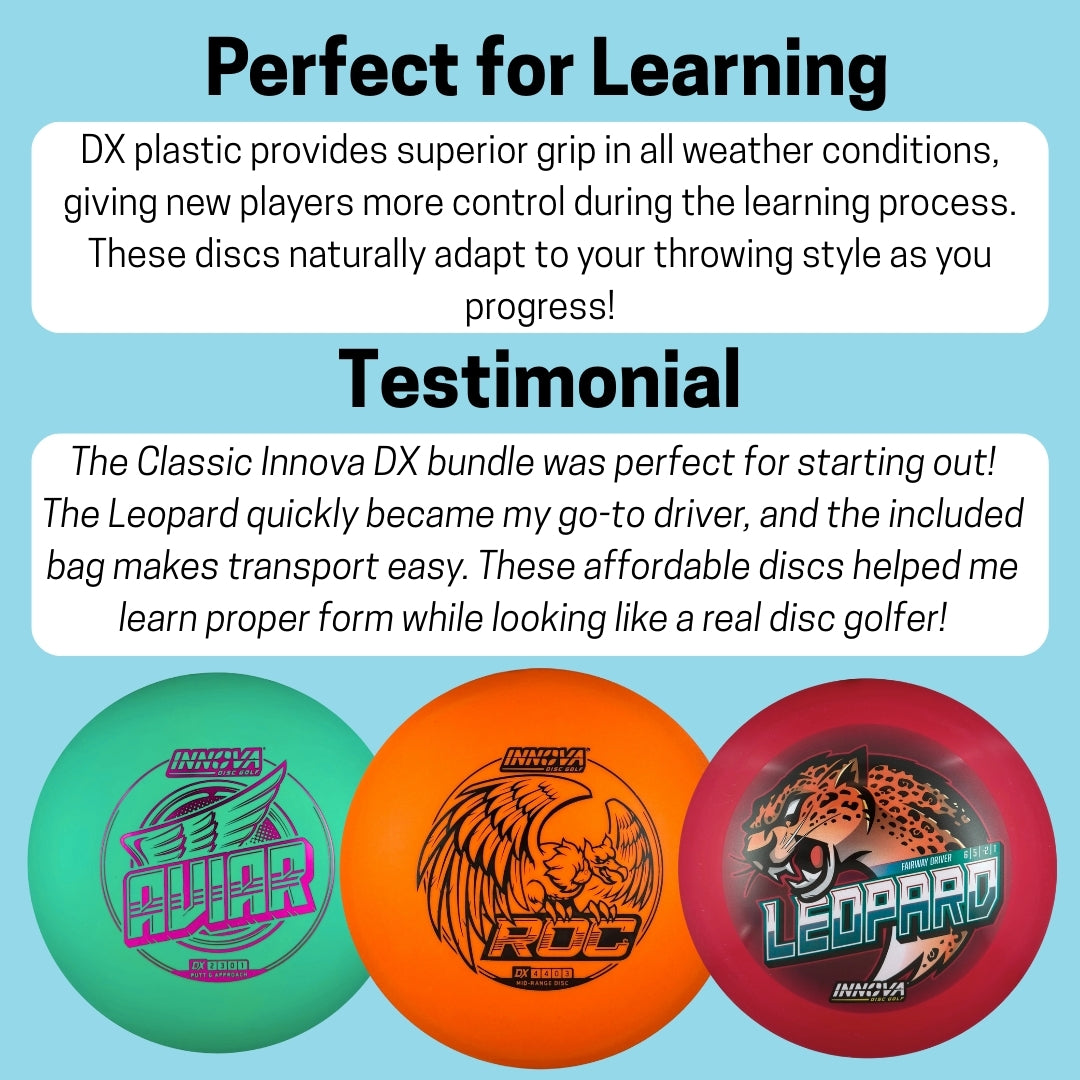DGW Starter Bag Innova Disc Golf Starter Set