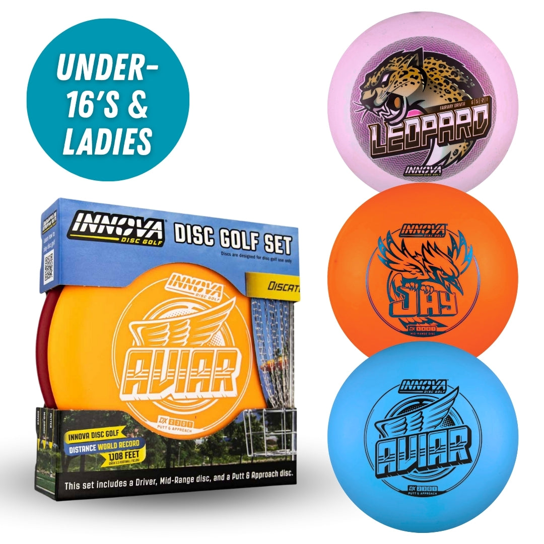 Innova Disc Golf Starter Set Juniors and Ladies
