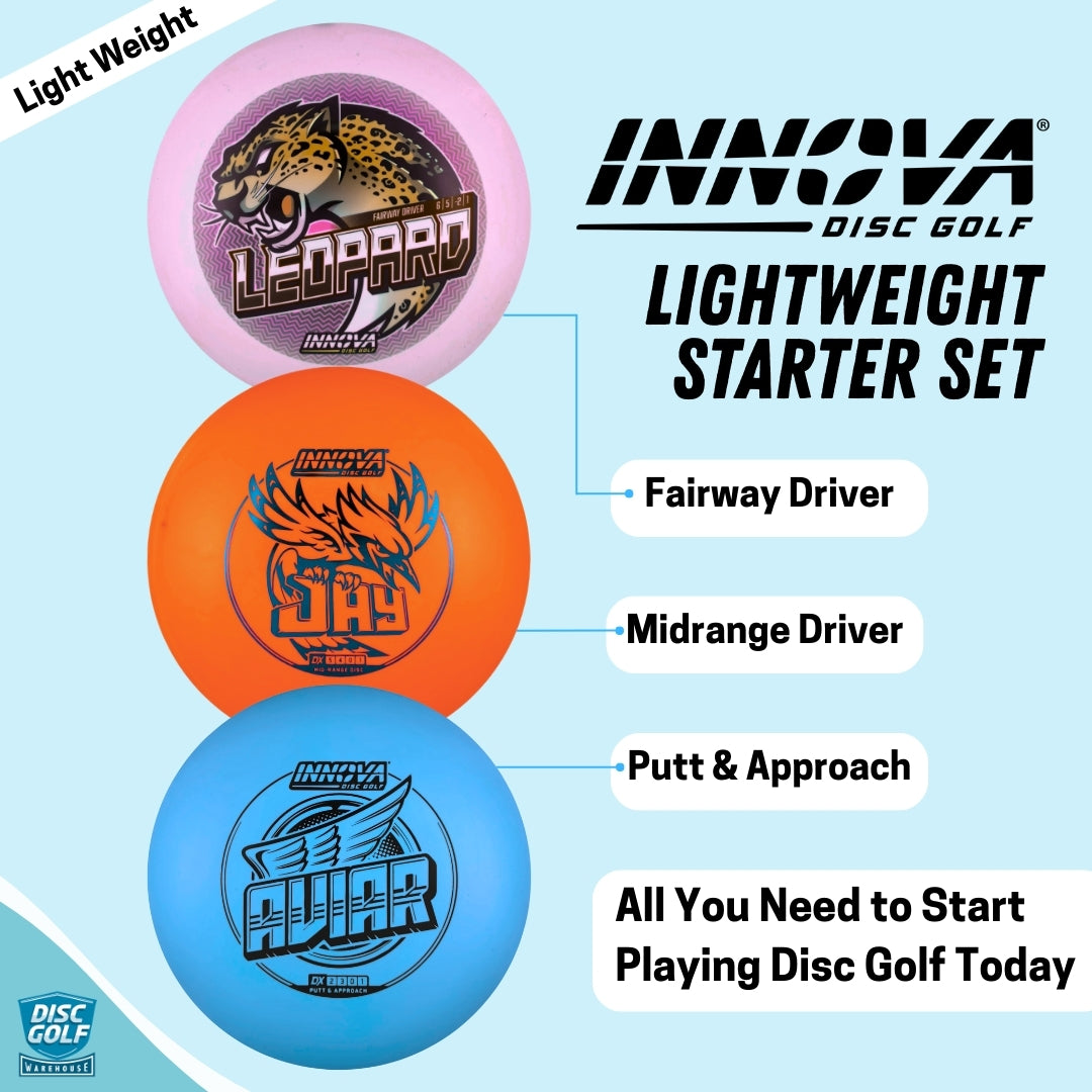 Innova Disc Golf Starter Set Juniors and Ladies