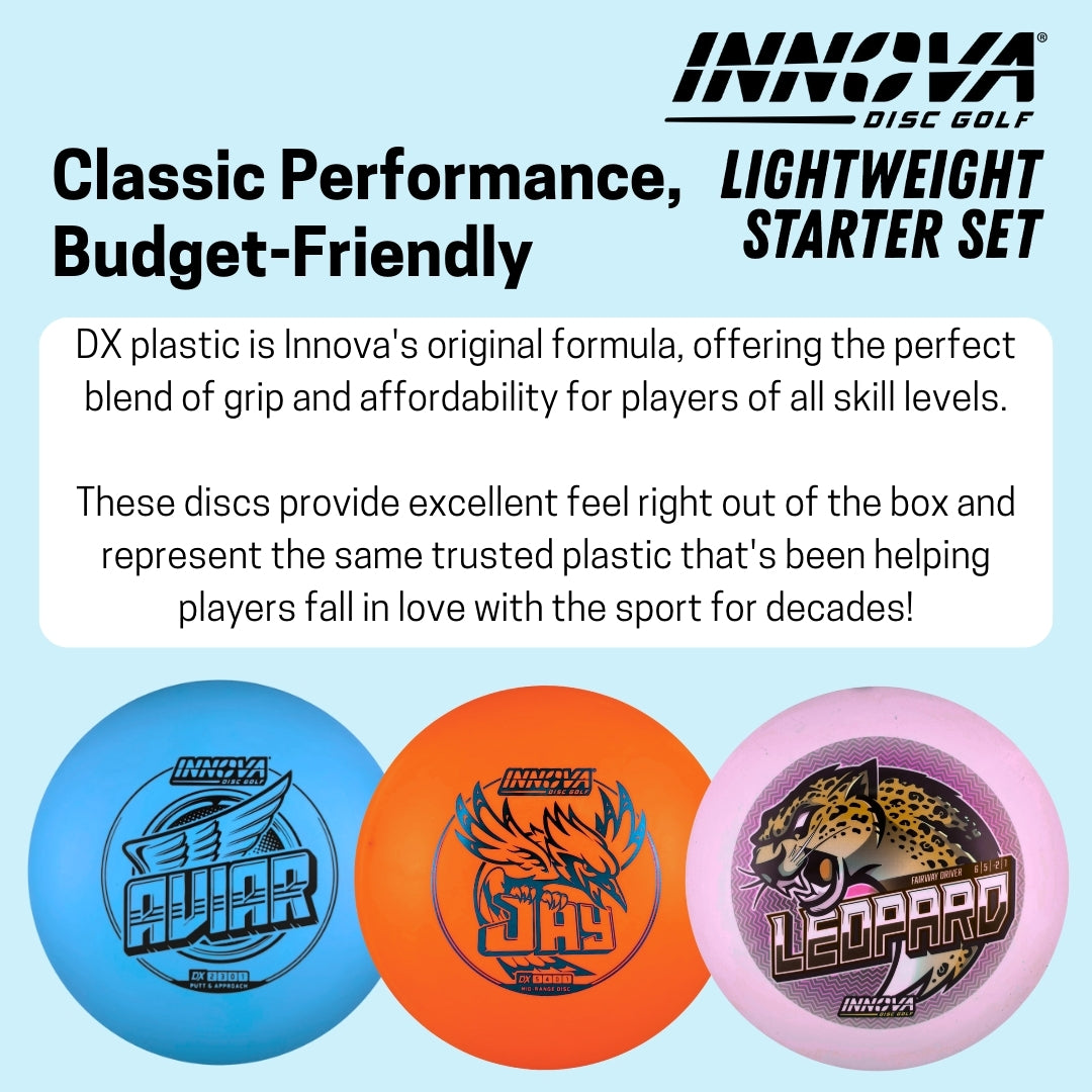 Innova Disc Golf Starter Set Juniors and Ladies