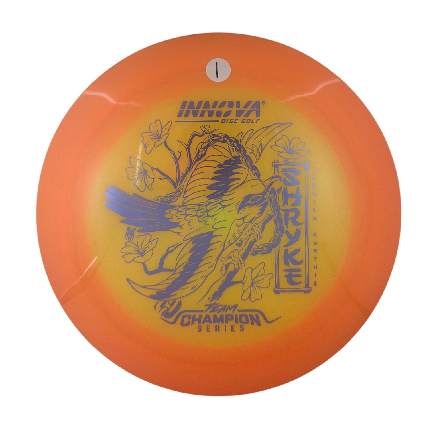 Innova Shryke - Halo Champion Plastic - Jessica Gurthie 2026 Tour Series