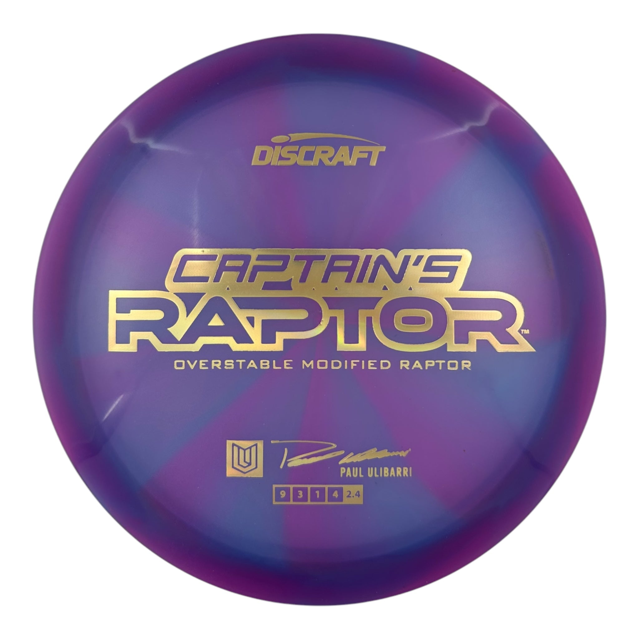 Discraft Captains Raptor 2025 - Z Swirl Plastic