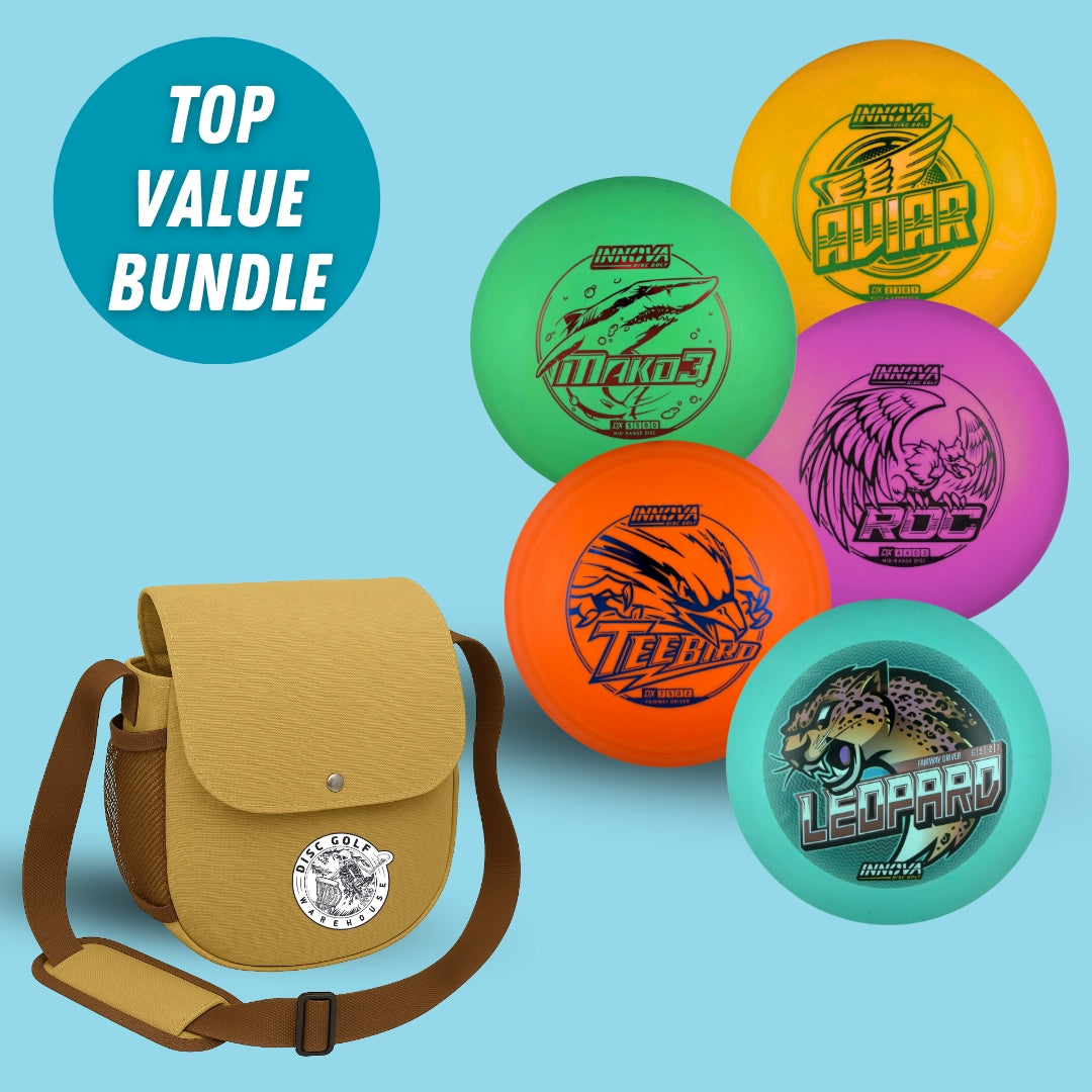 DGW Deluxe 6 Piece Innova Disc Golf Starter Set
