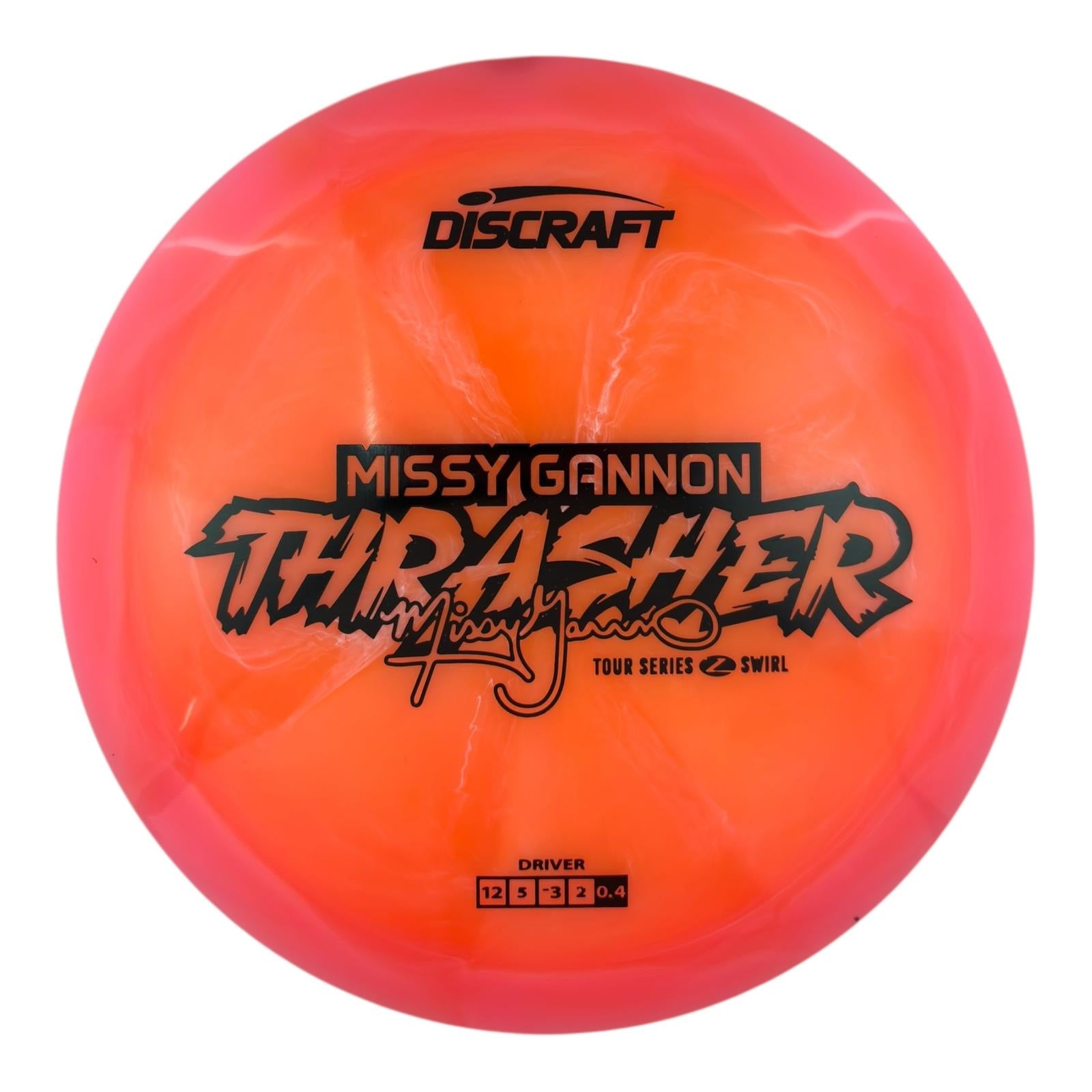 Discraft Thrasher - Z Swirl Plastic - Missy Gannon 2025 Tour Series