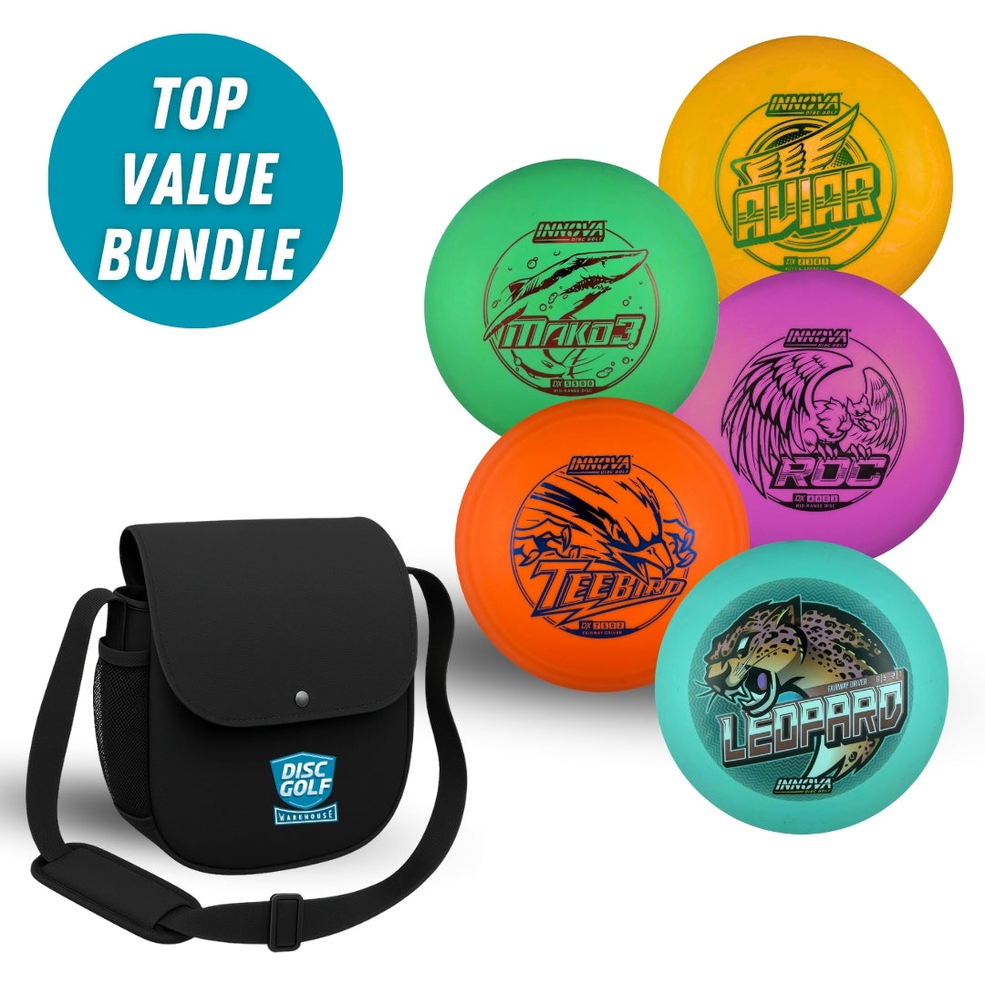 DGW Deluxe 6 Piece Innova Disc Golf Starter Set