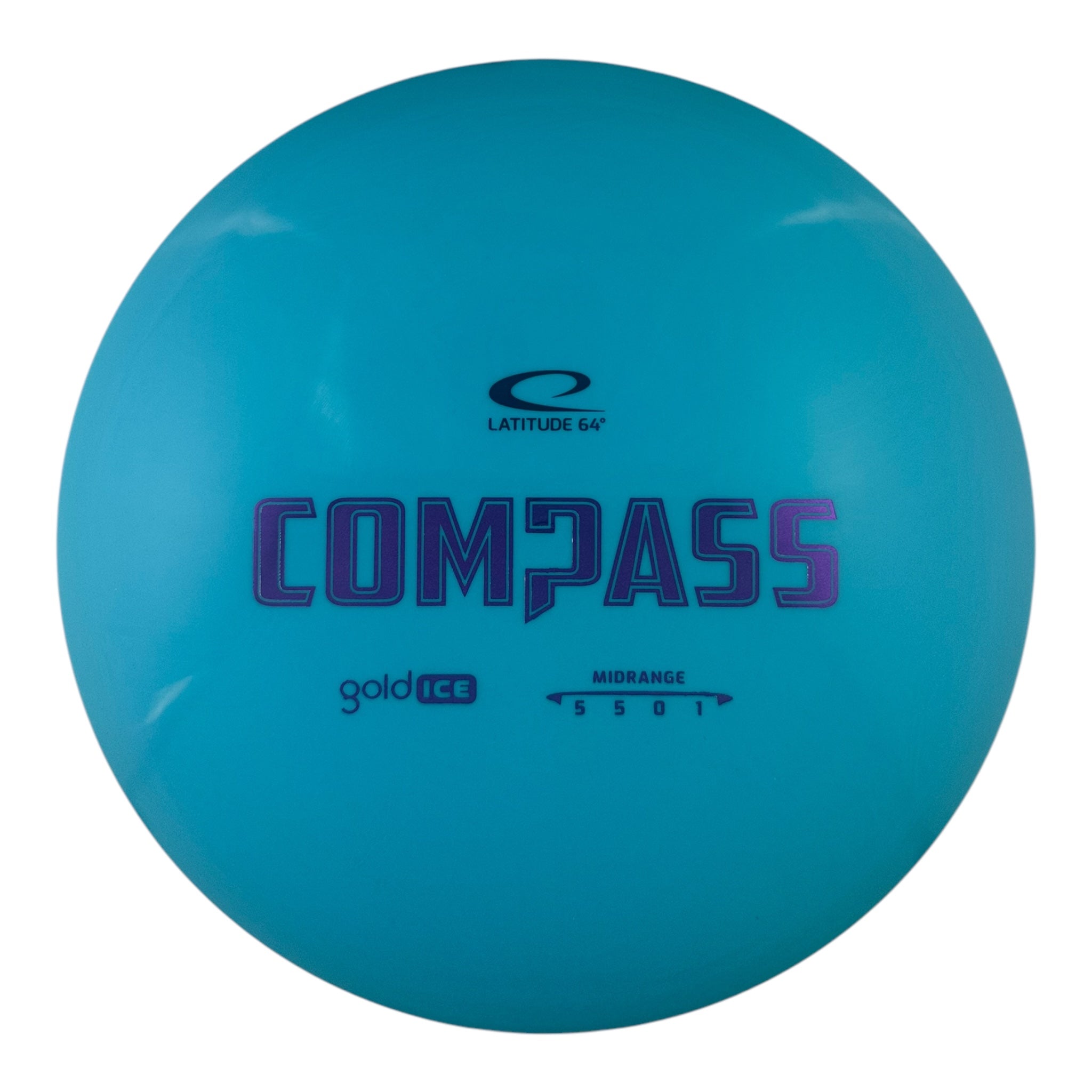 Latitude 64 Compass - Gold Ice Plastic