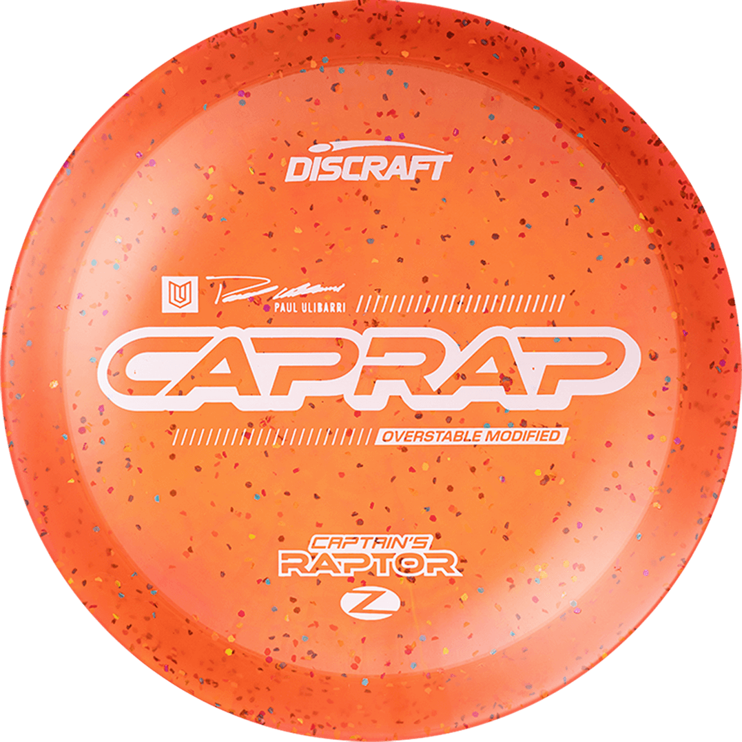 Discraft Captains Raptor 2026 - Z Confetti Plastic - Paul Ulibarri
