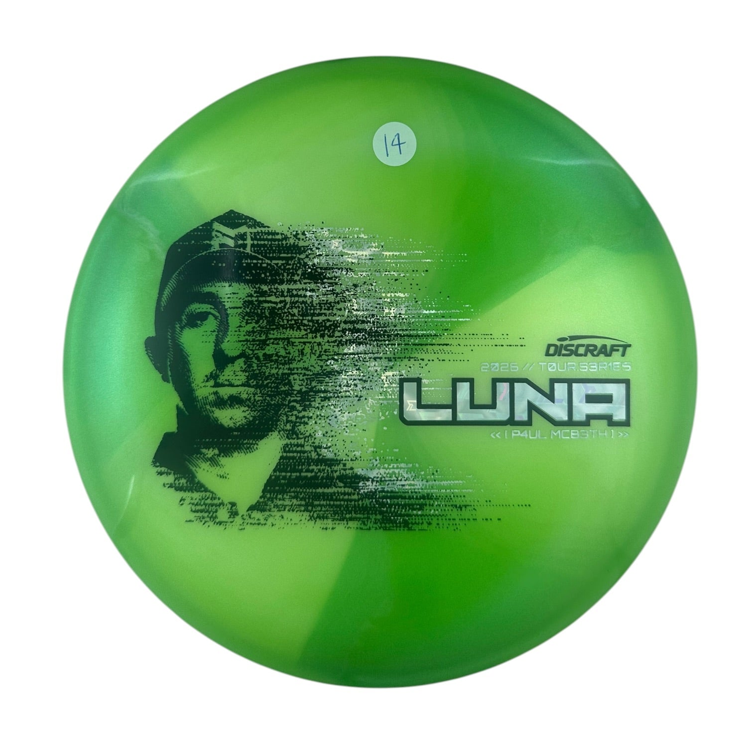 Discraft Luna - Special Blend Plastic - Paul McBeth 2026 Tour Series