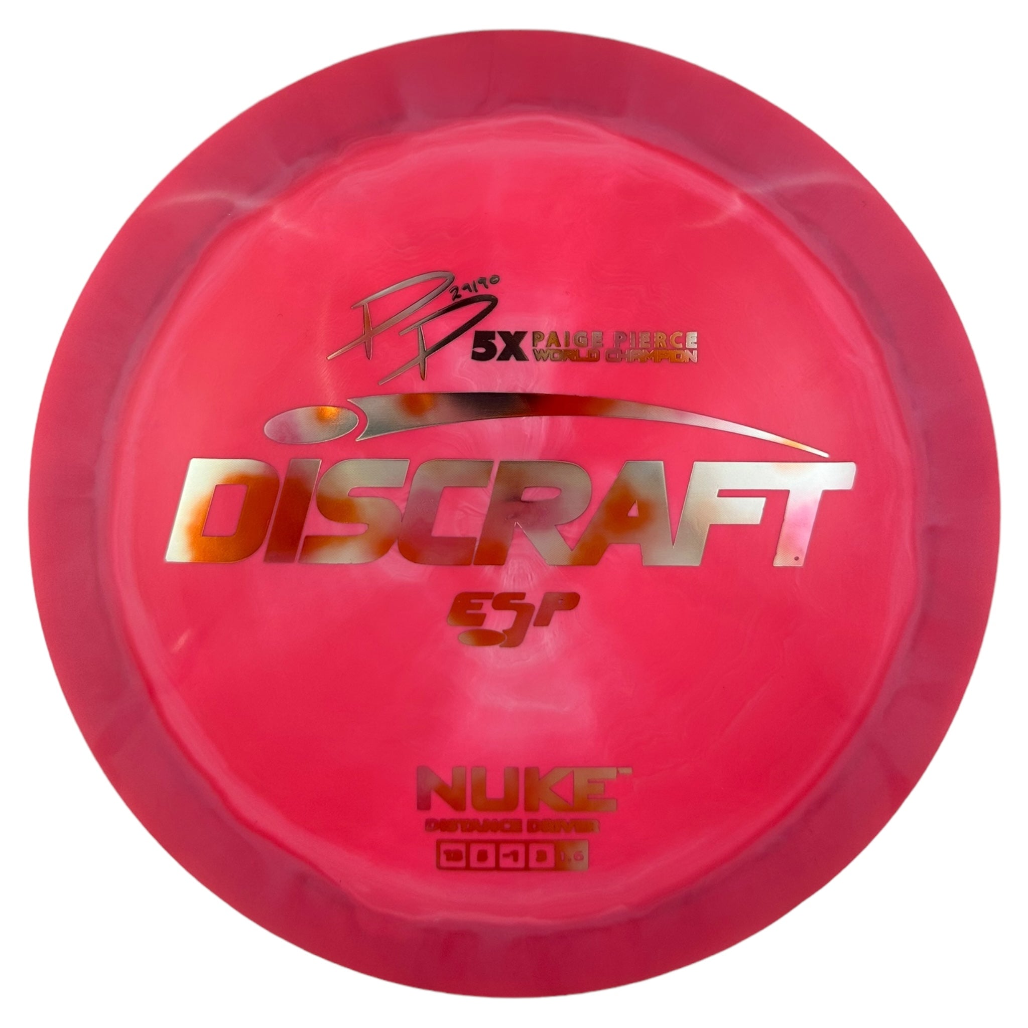 Discraft Nuke - ESP Plastic - Paige Pierce 5X