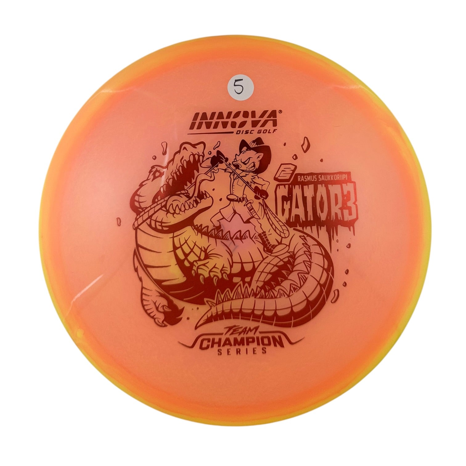Innova Gator3 - Halo Champion Plastic - Rasmus Saukkoriipi 2026 Tour series