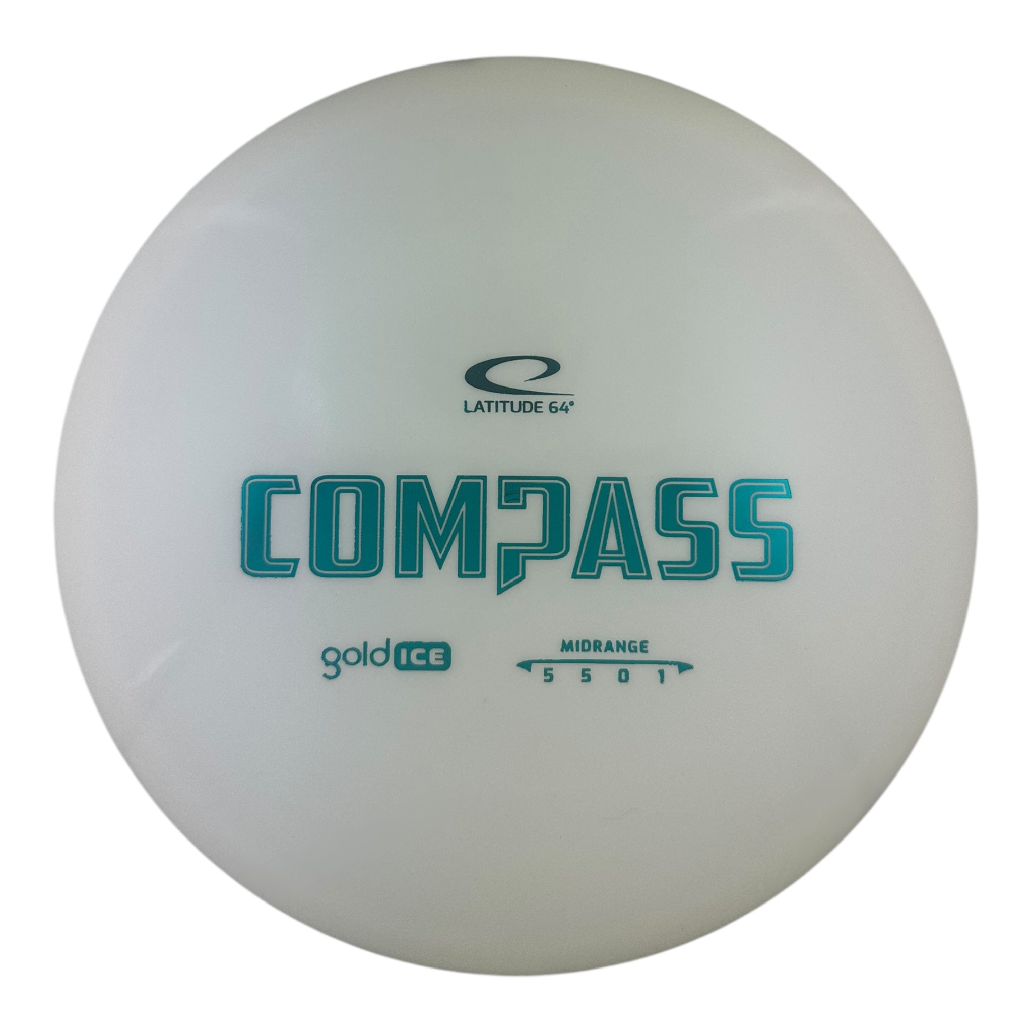 Latitude 64 Compass - Gold Ice Plastic