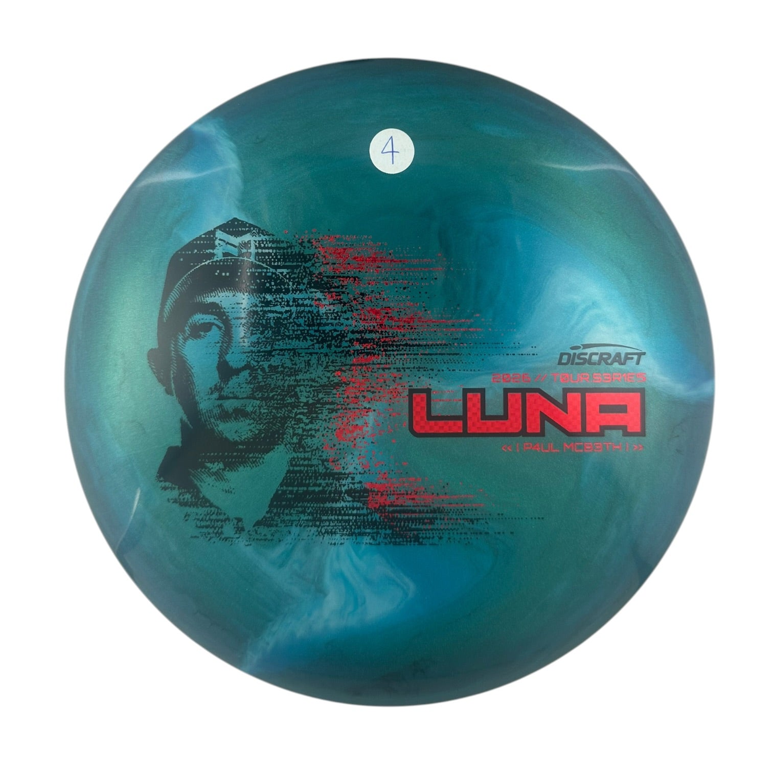 Discraft Luna - Special Blend Plastic - Paul McBeth 2026 Tour Series
