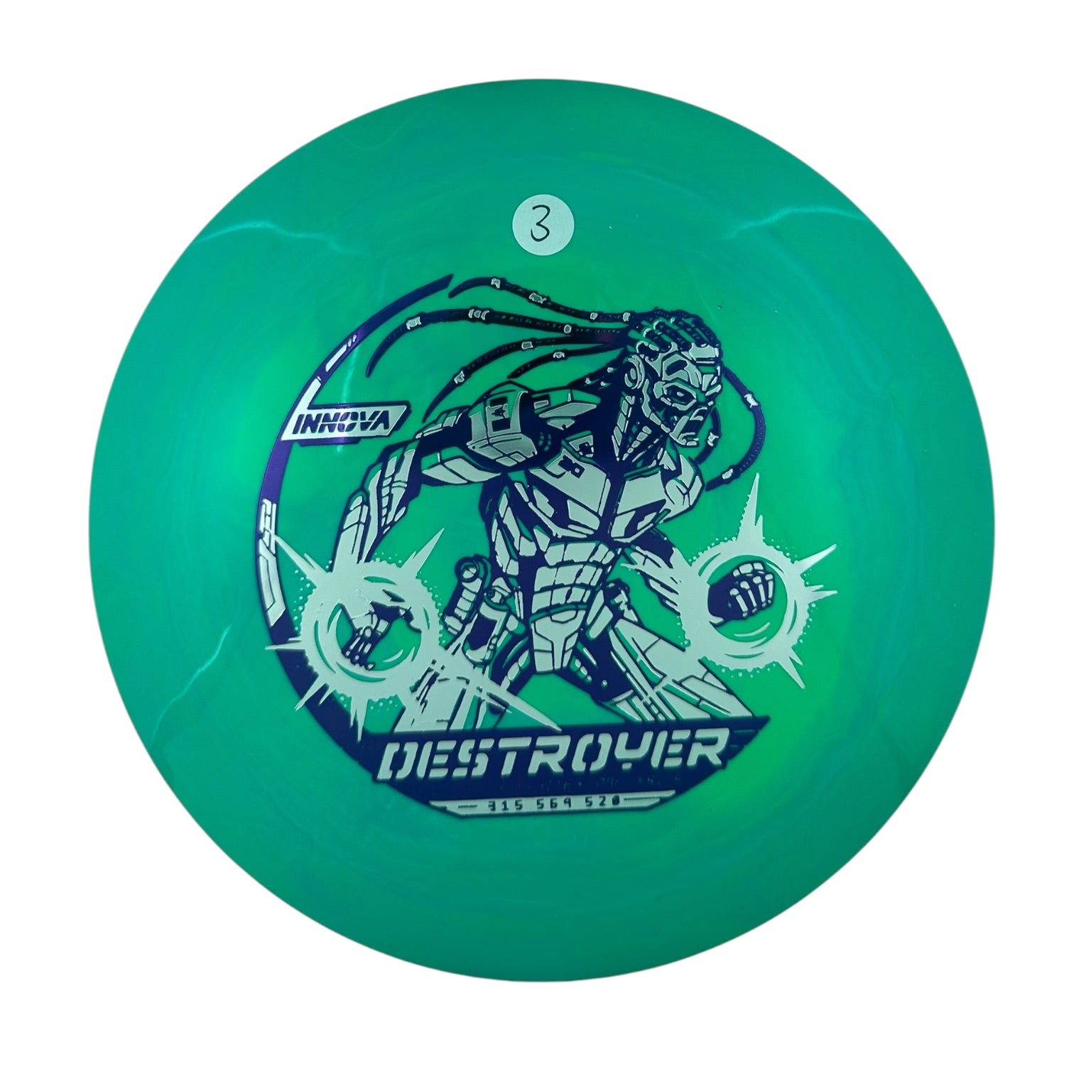 Innova Destroyer - Swirled Star Plastic - Philo Brathwaite 2026 Tour Series