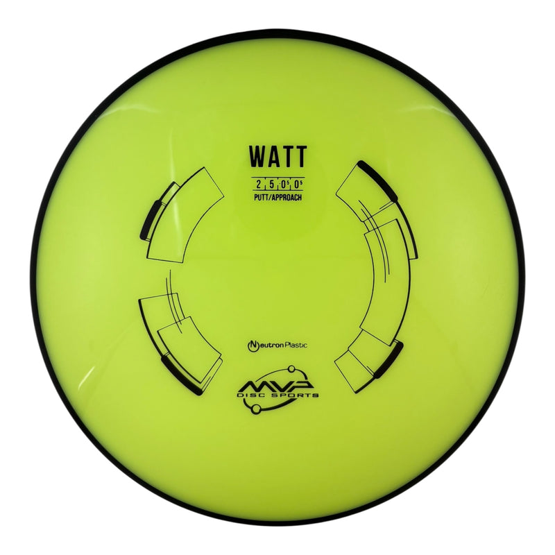 MVP Watt - Neutron Plastic