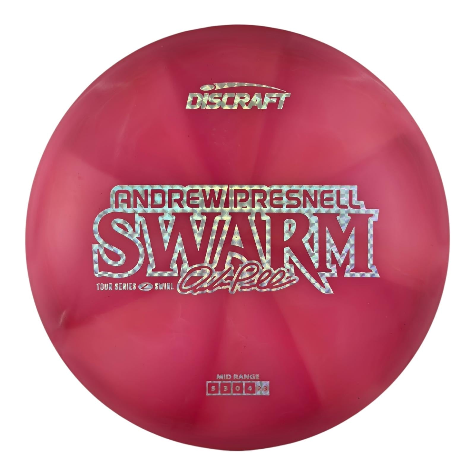 Discraft Swarm - Z Swirl Plastic - Andrew Presnell 2025 Tour Series