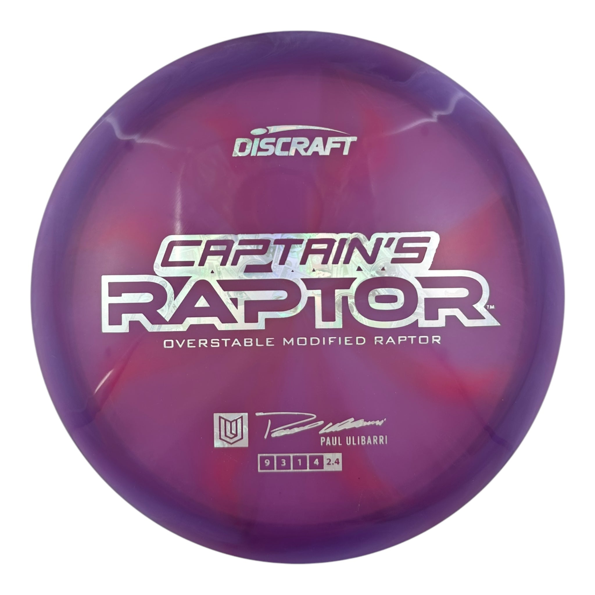 Discraft Captains Raptor 2025 - Z Swirl Plastic