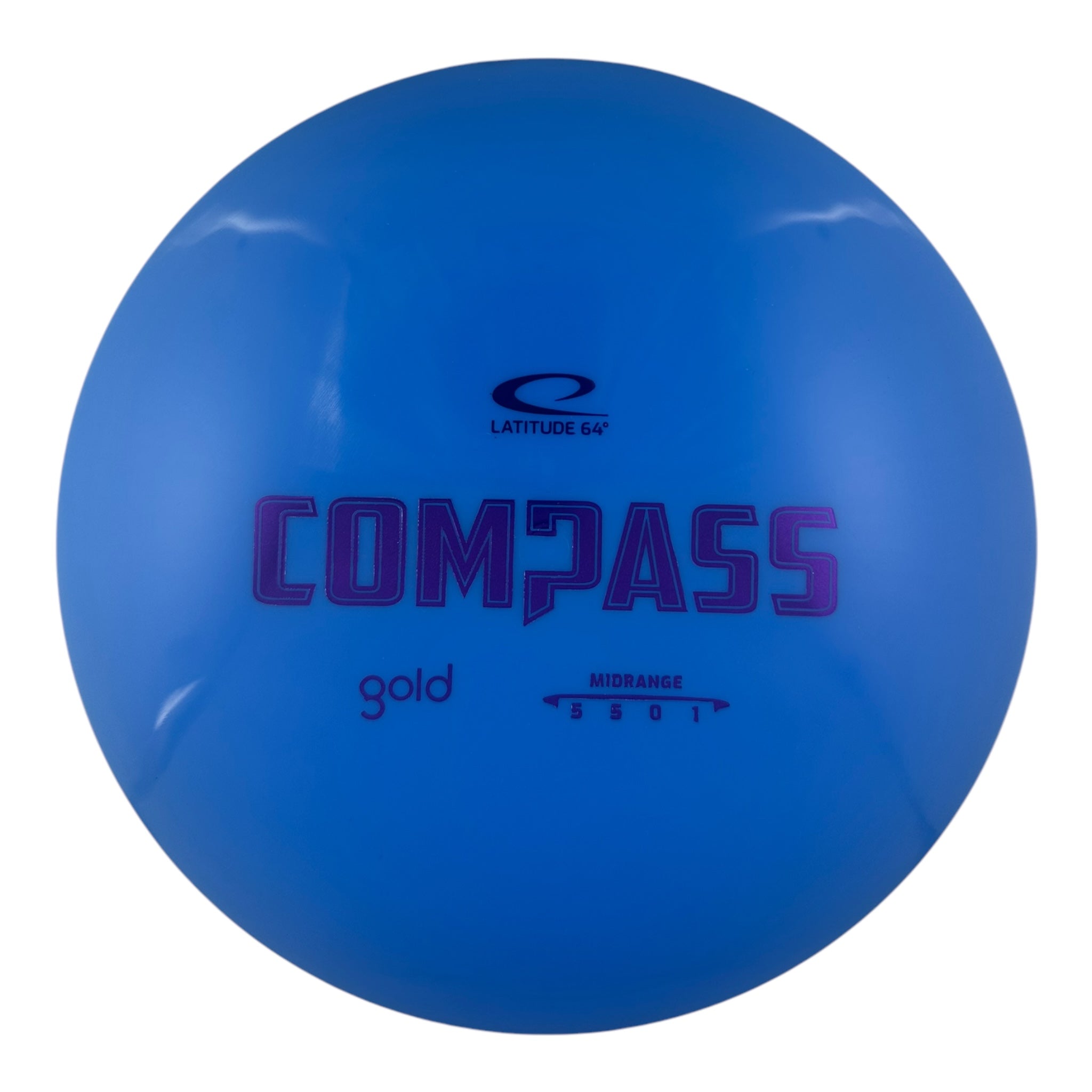 Latitude 64 Compass - Gold Plastic