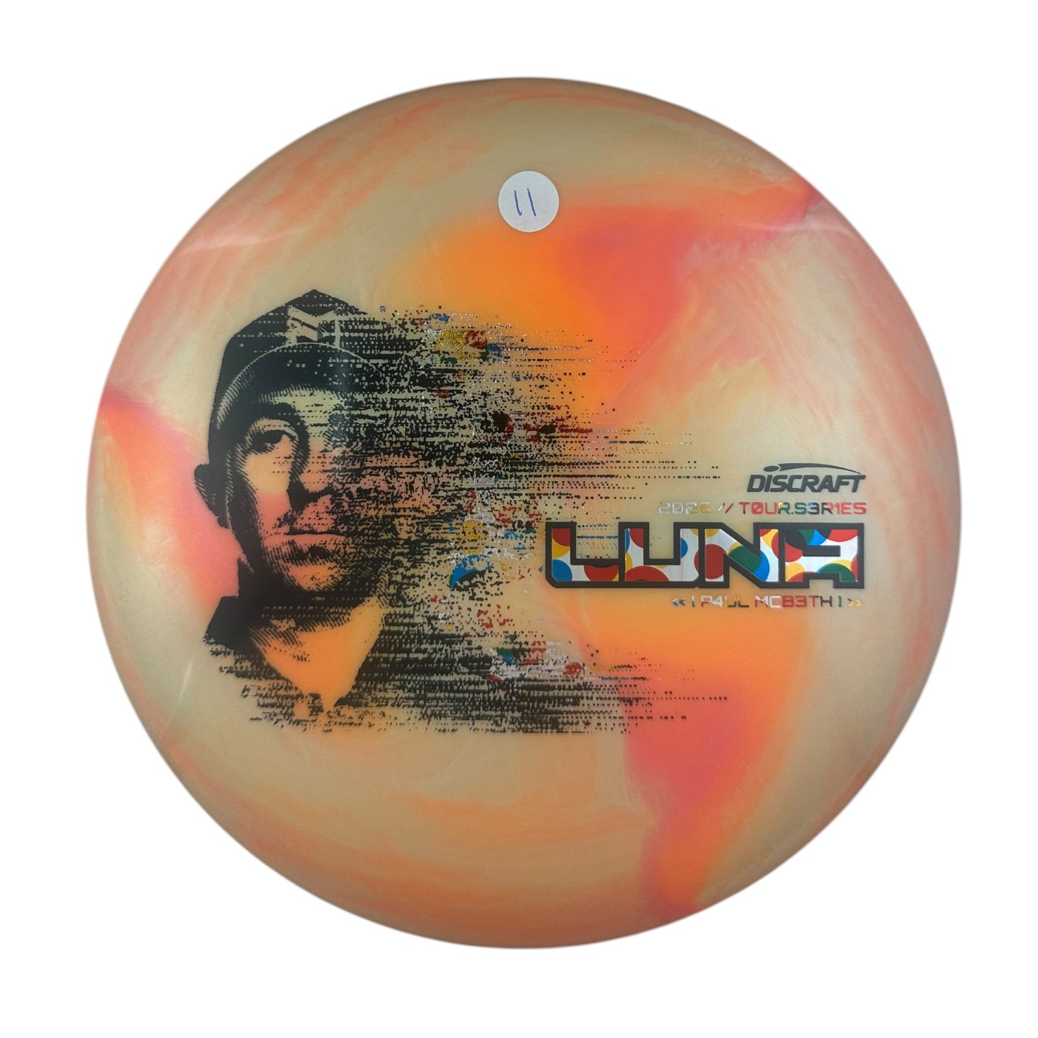 Discraft Luna - Special Blend Plastic - Paul McBeth 2026 Tour Series