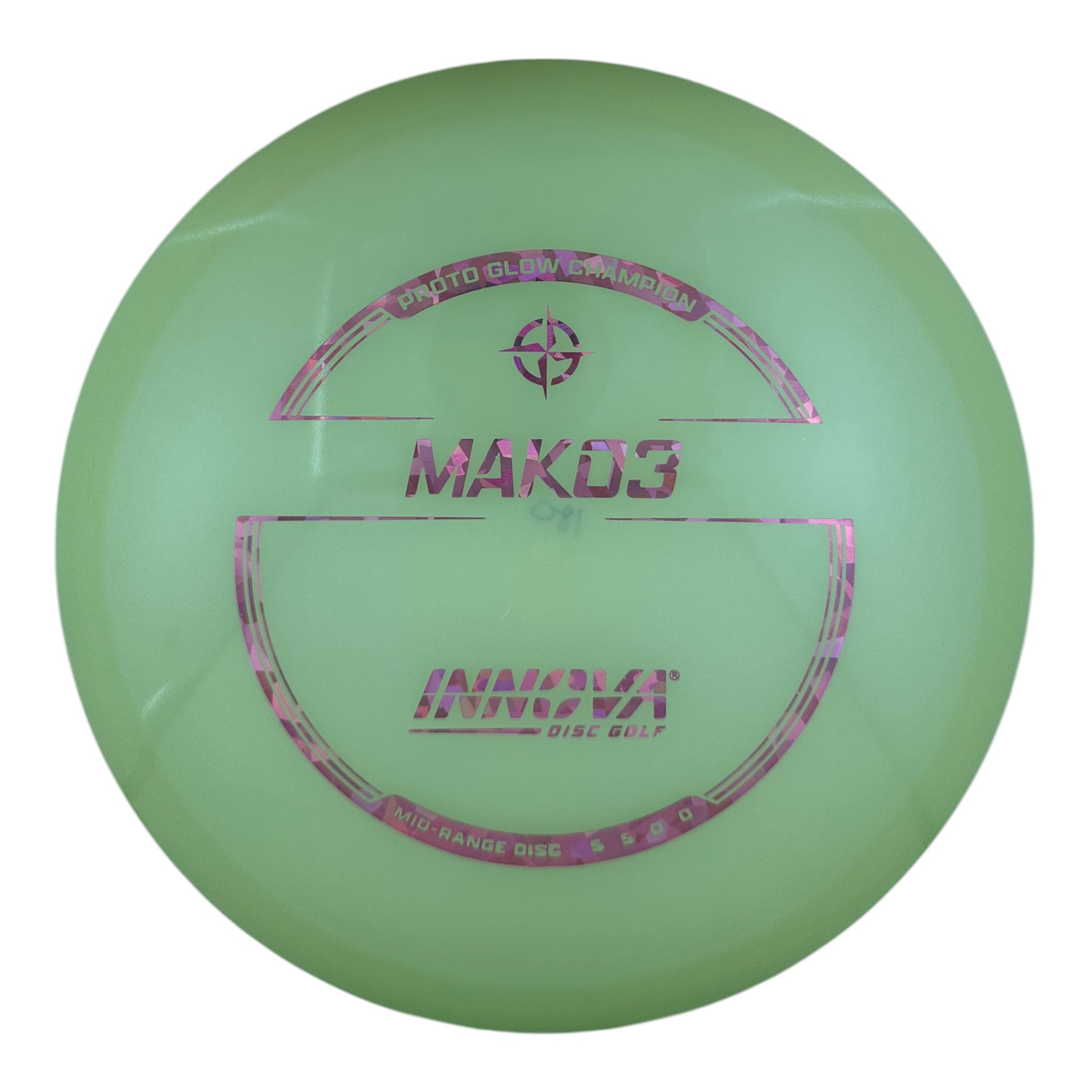 Innova Mako3 - Champion Proto Glow Plastic