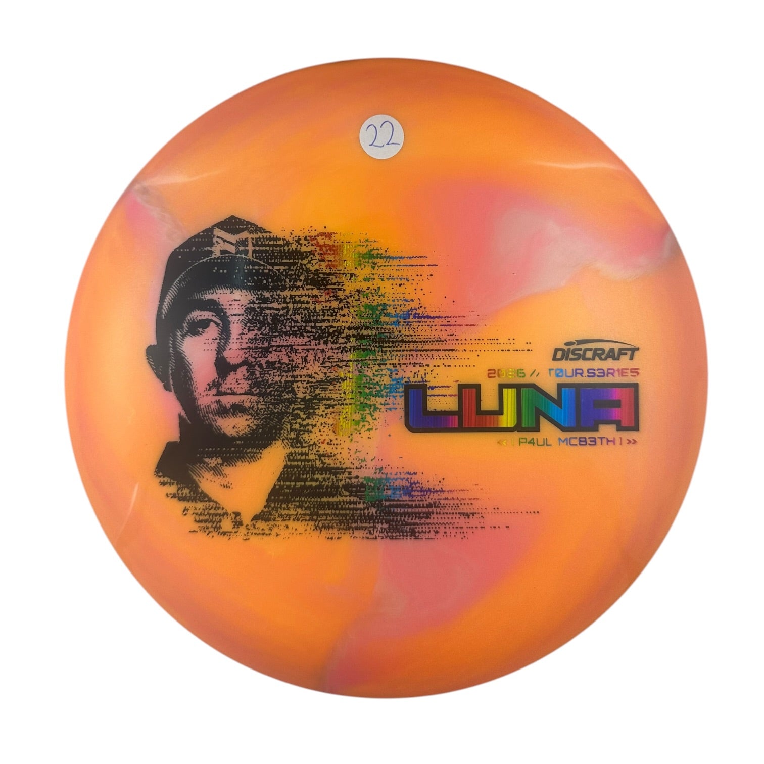 Discraft Luna - Special Blend Plastic - Paul McBeth 2026 Tour Series