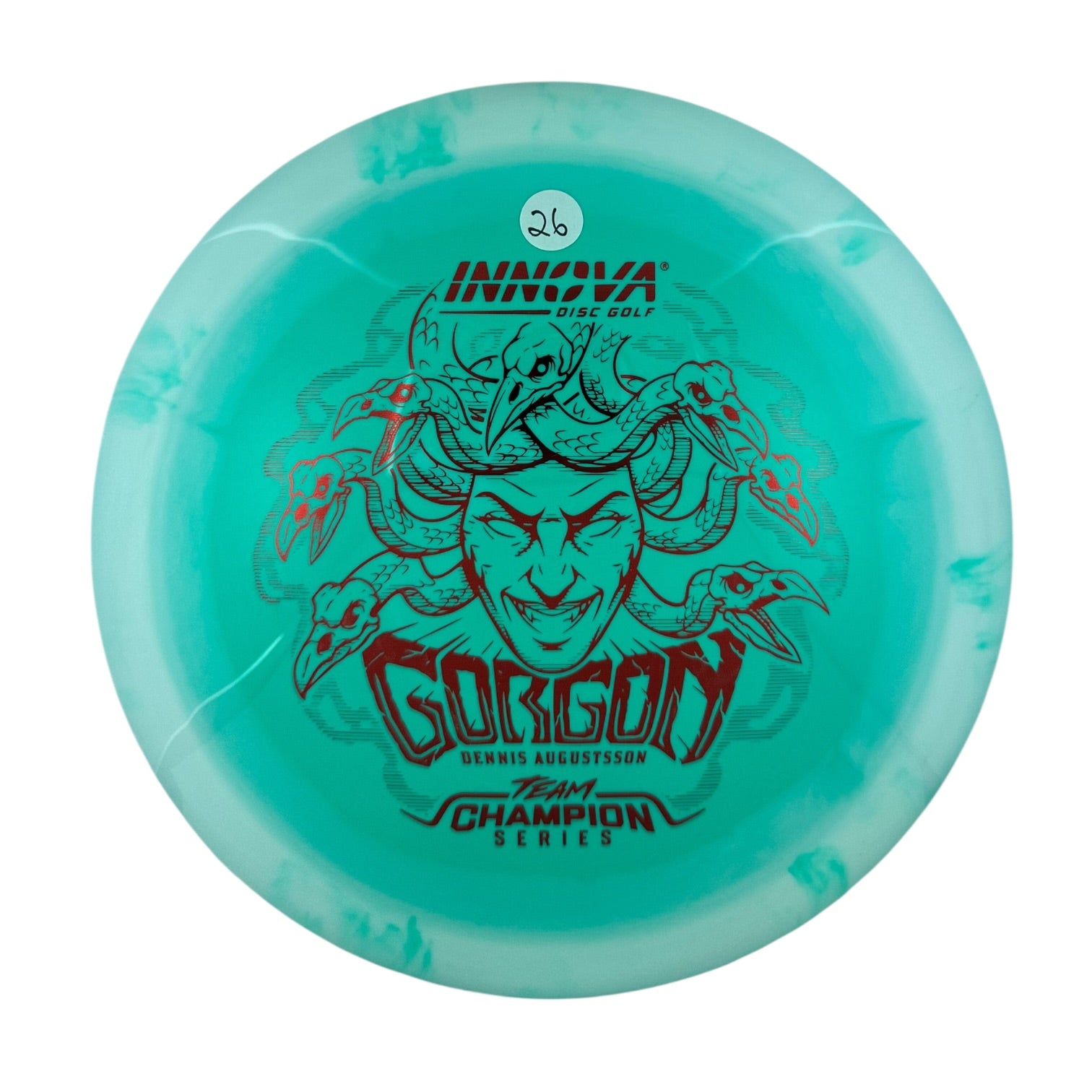 Innova Gorgon - Halo Star Plastic - Dennis Augustsson 2026 Tour Series