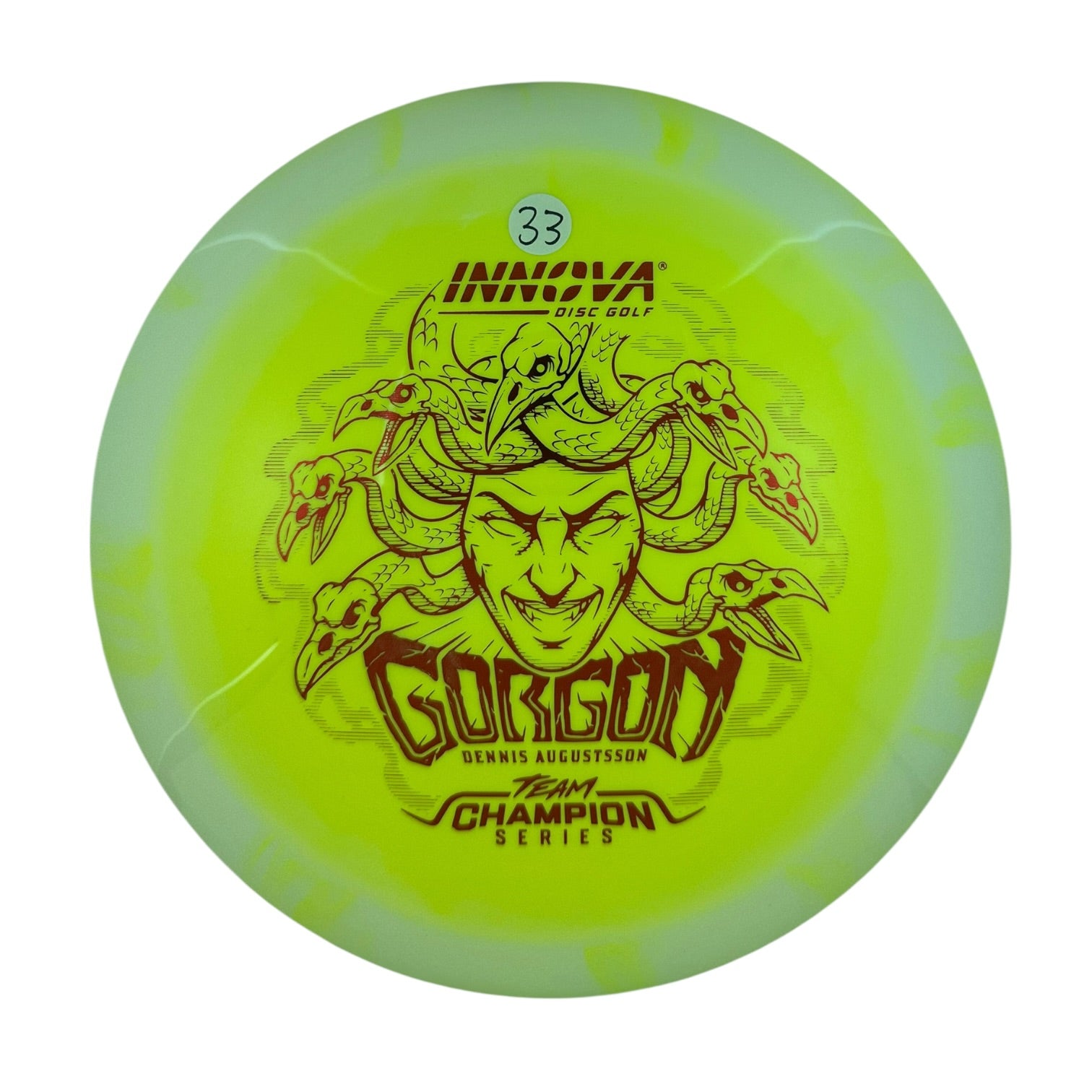 Innova Gorgon - Halo Star Plastic - Dennis Augustsson 2026 Tour Series