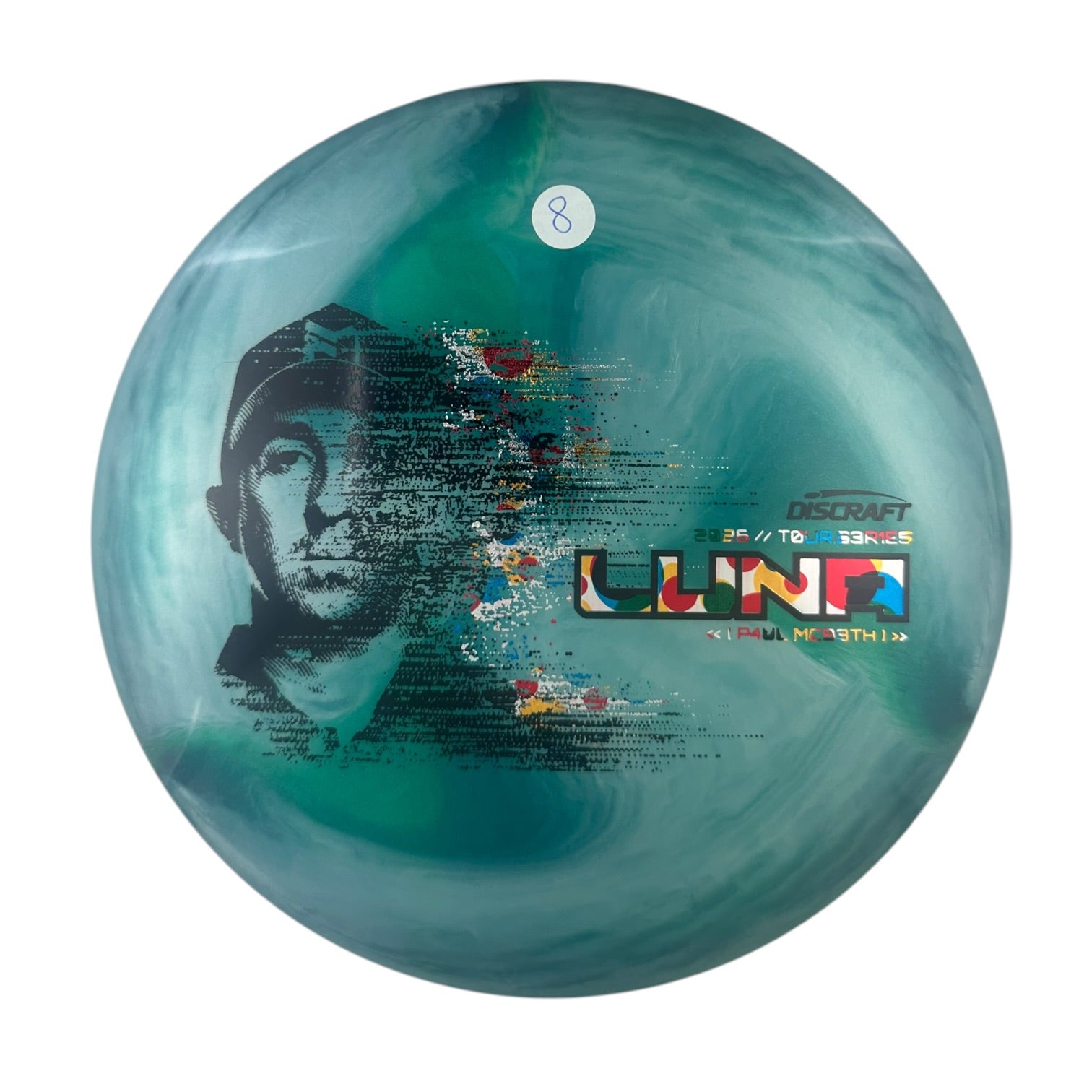 Discraft Luna - Special Blend Plastic - Paul McBeth 2026 Tour Series