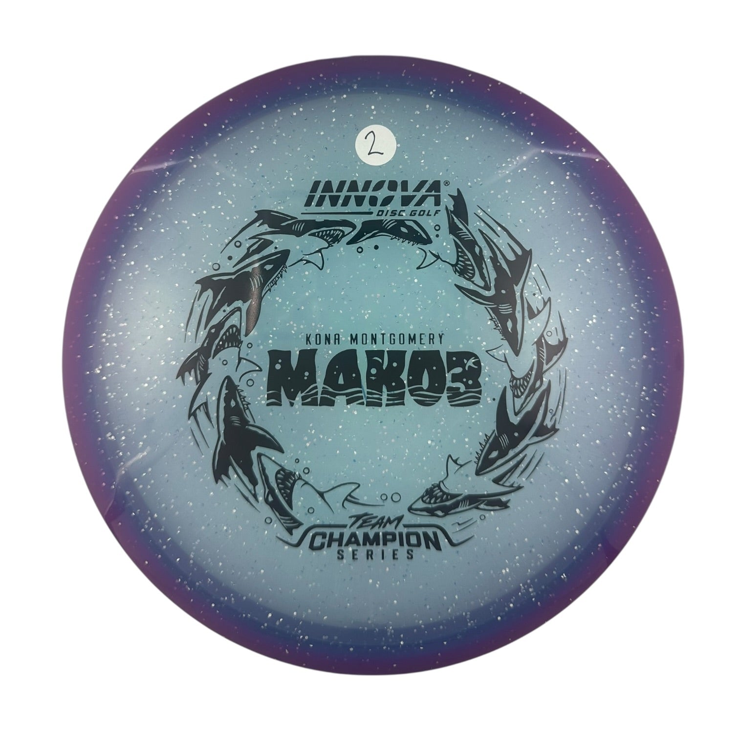 Innova Mako3 - Metalflake Halo Champion Plastic - Kona Montgomery 2026 Tour Series
