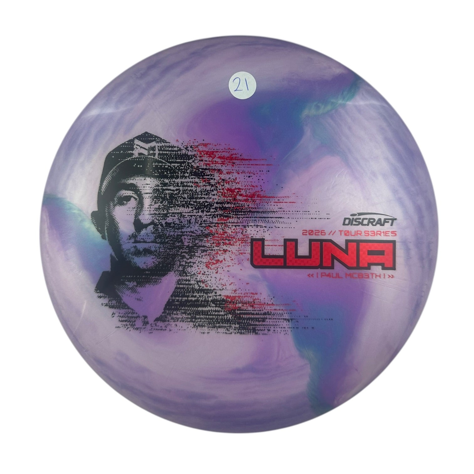 Discraft Luna - Special Blend Plastic - Paul McBeth 2026 Tour Series