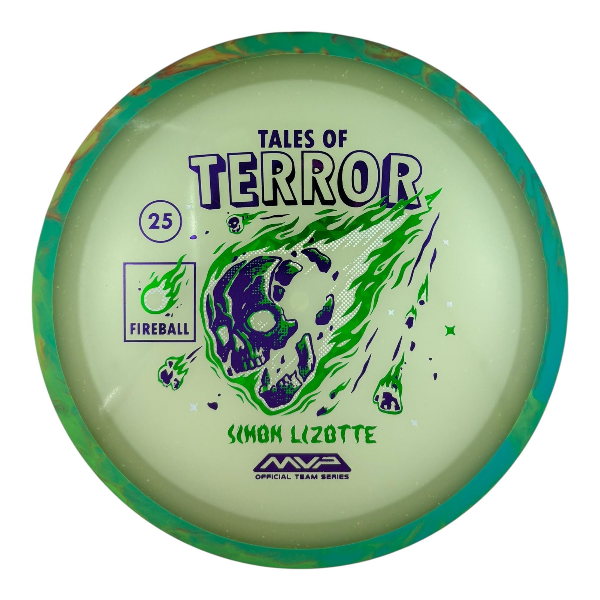 Axiom Fireball - Particle Eclipse Plastic - Simon Lizotte 2025 Halloween Special Edition