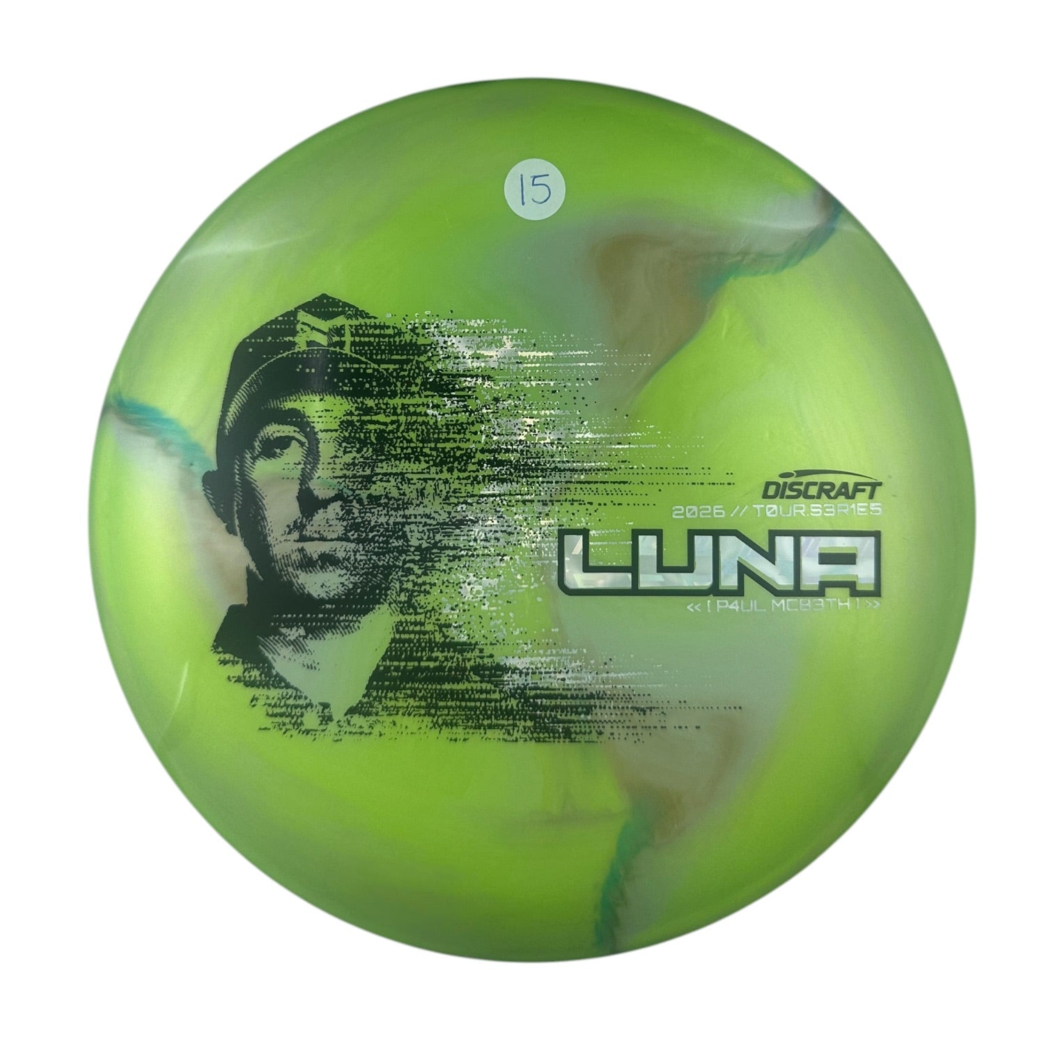 Discraft Luna - Special Blend Plastic - Paul McBeth 2026 Tour Series