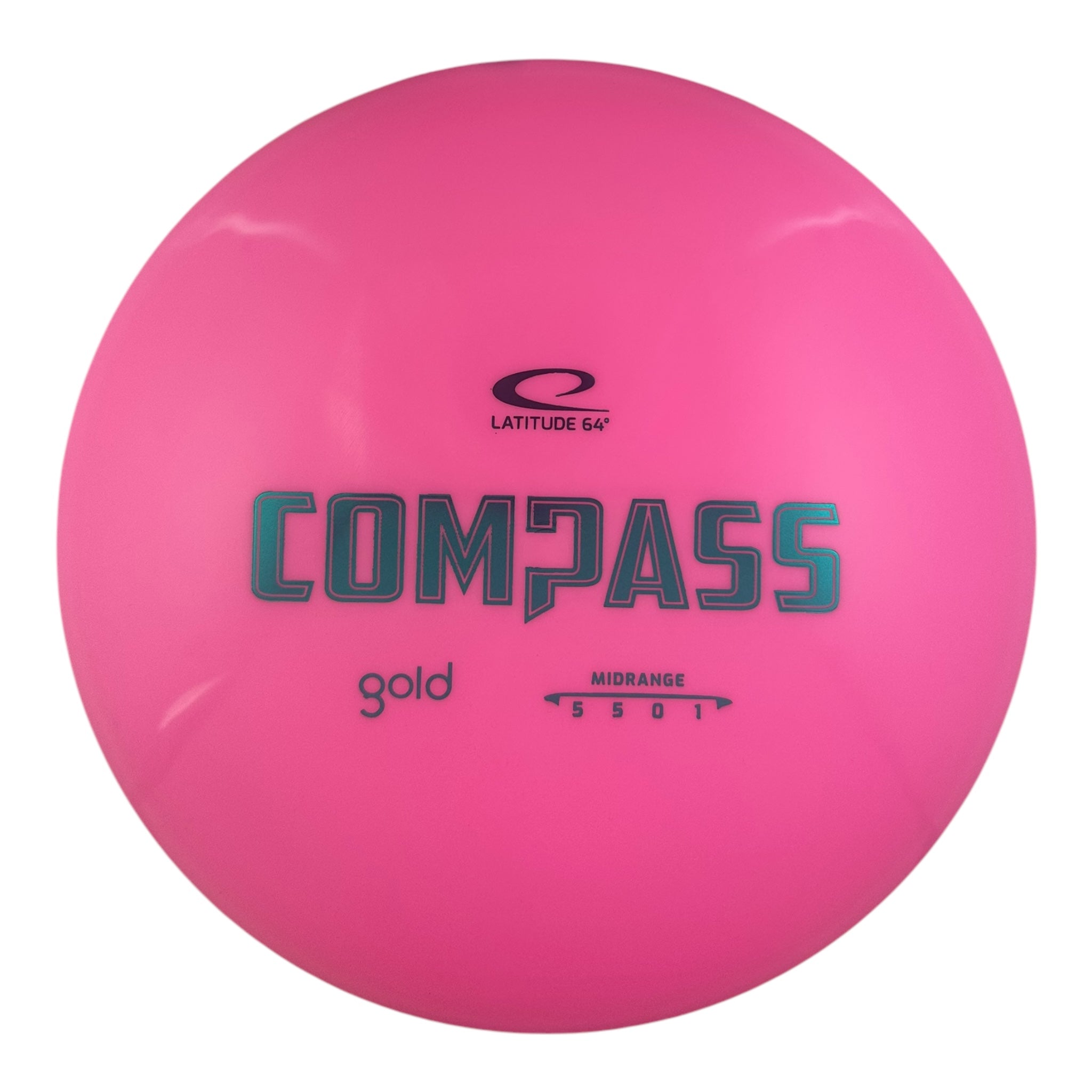 Latitude 64 Compass - Gold Plastic