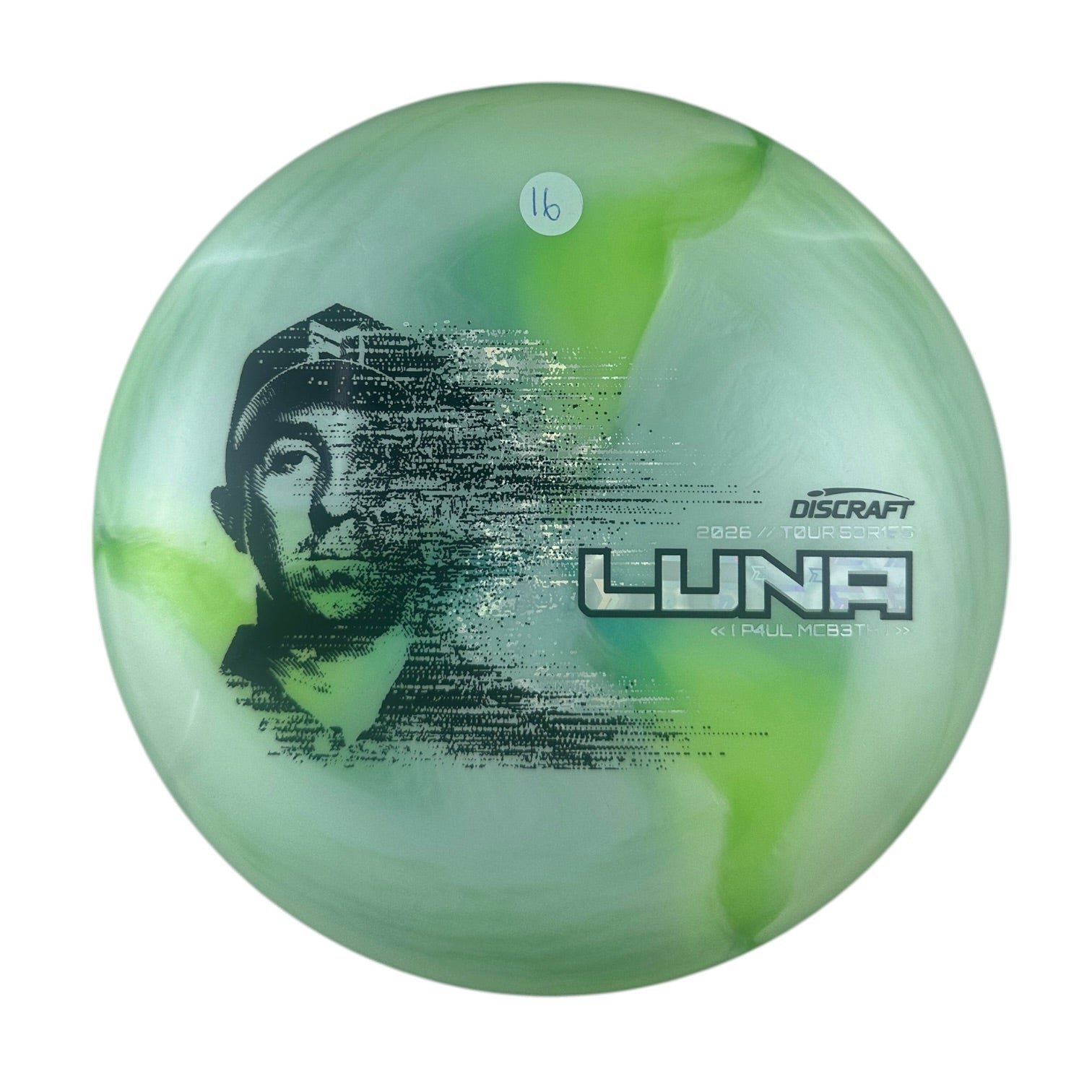 Discraft Luna - Special Blend Plastic - Paul McBeth 2026 Tour Series