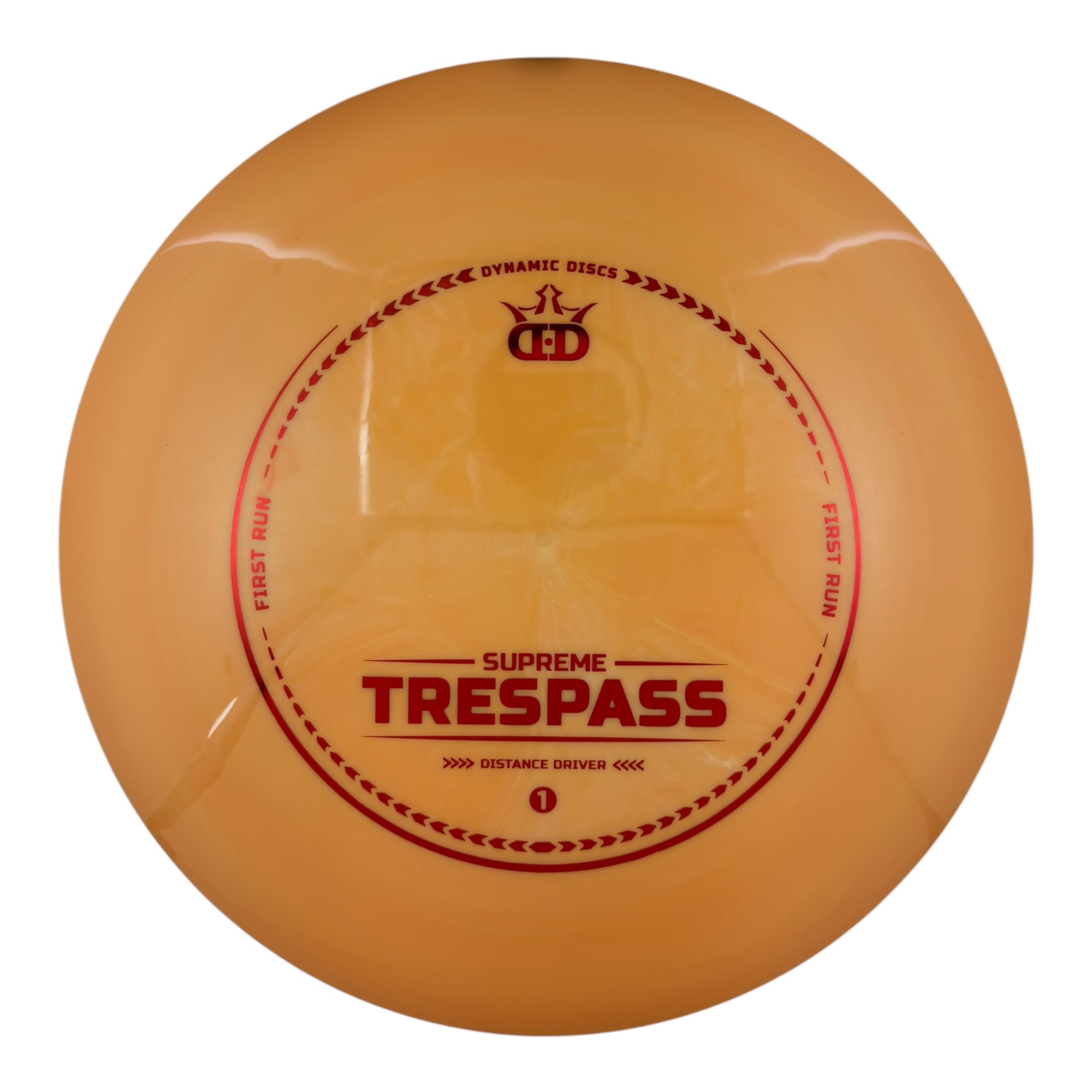 Dynamic Discs Trespass - Supreme Plastic - First Run