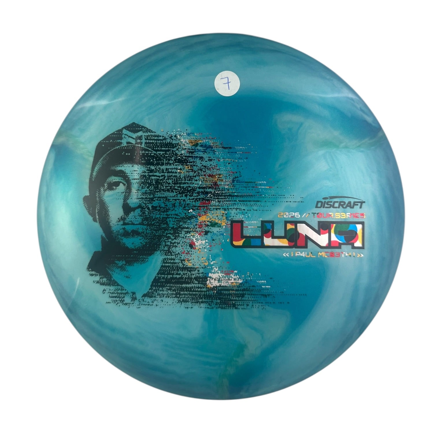 Discraft Luna - Special Blend Plastic - Paul McBeth 2026 Tour Series
