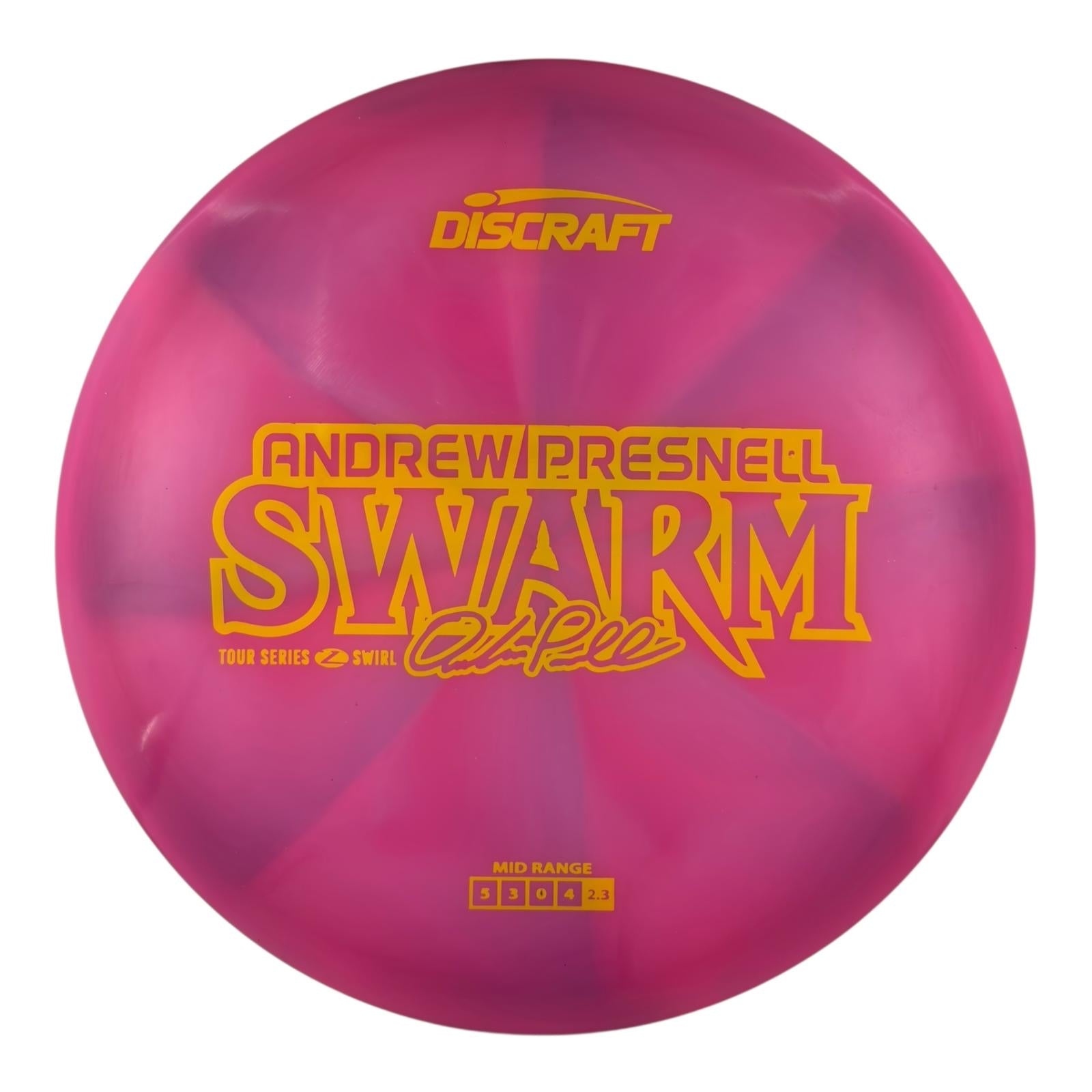 Discraft Swarm - Z Swirl Plastic - Andrew Presnell 2025 Tour Series