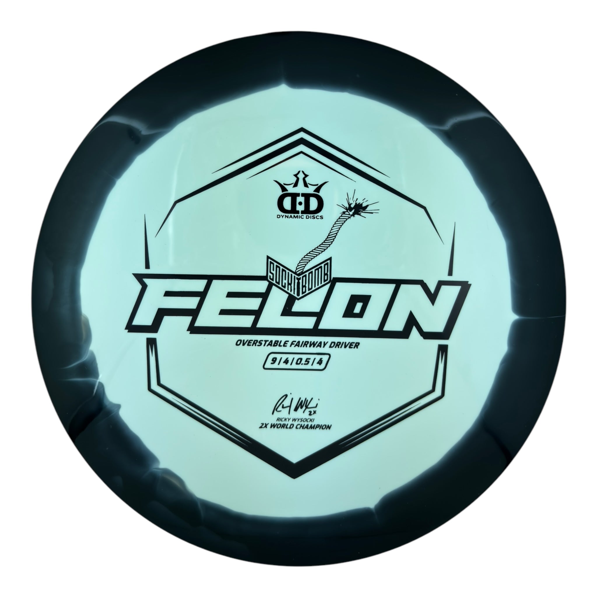 Dynamic Discs Supreme Orbit Felon Ricky Wysocki Sockibomb