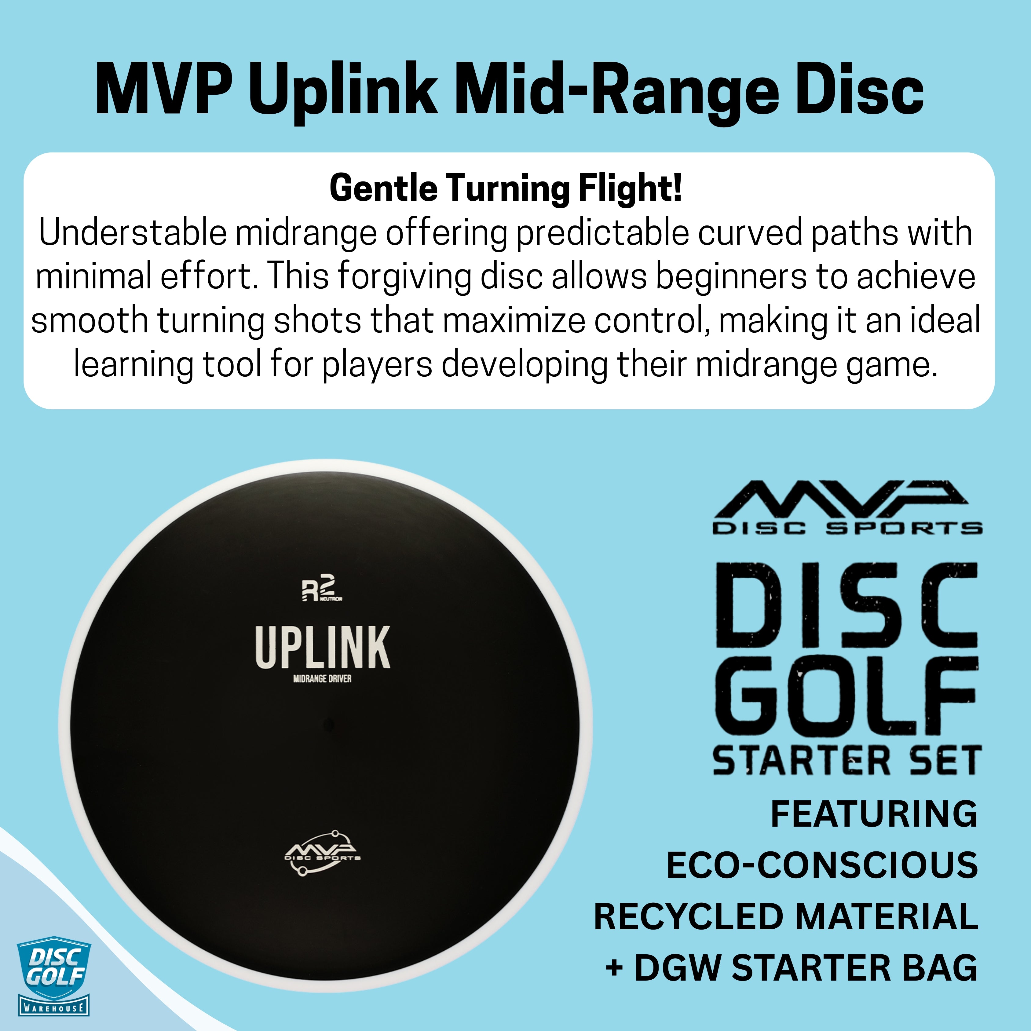 DGW Starter Bag MVP R2 Neutron Premium Plastic Starter Set