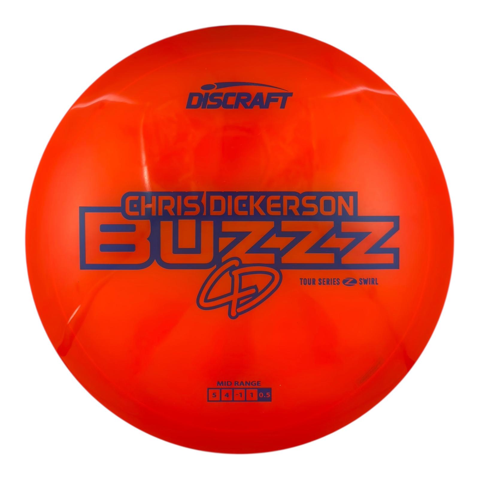 Discraft Buzzz - Z Swirl Plastic - Chris Dickerson 2025 Tour Series