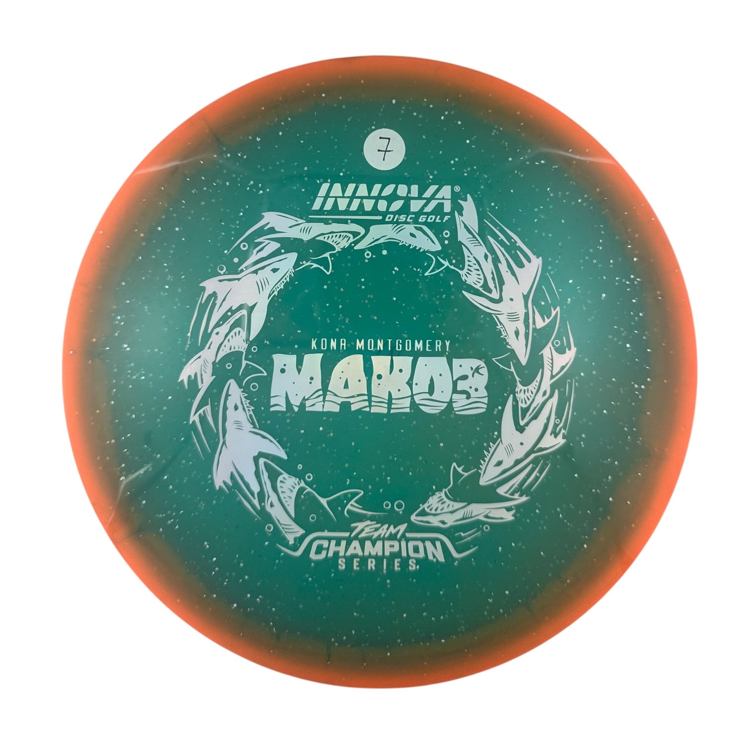 Innova Mako3 - Metalflake Halo Champion Plastic - Kona Montgomery 2026 Tour Series