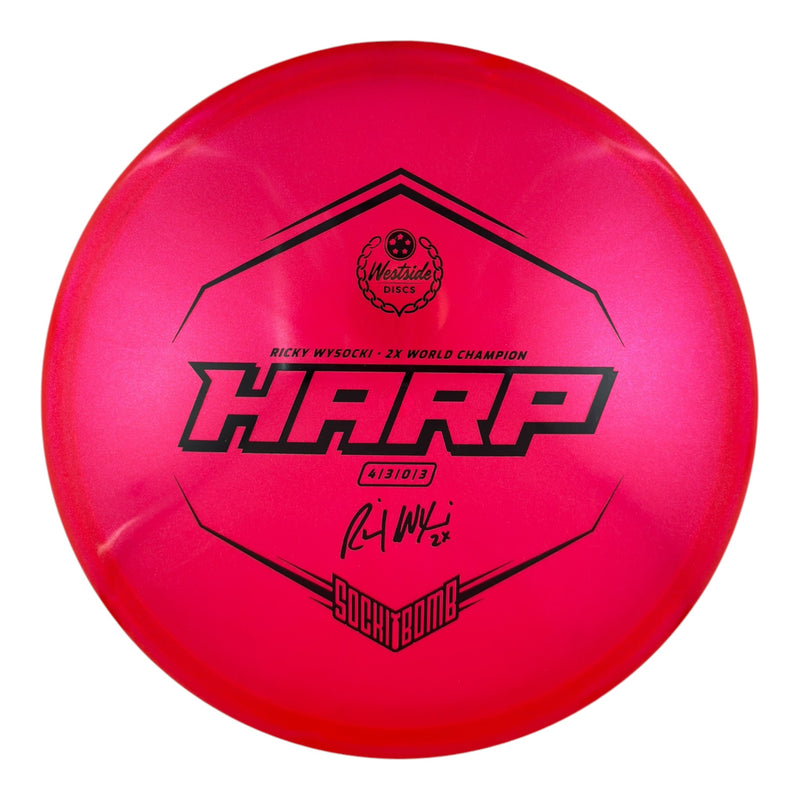 Westside Discs Harp - VIP Ice Glimmer Plastic - Sockibomb Stamp
