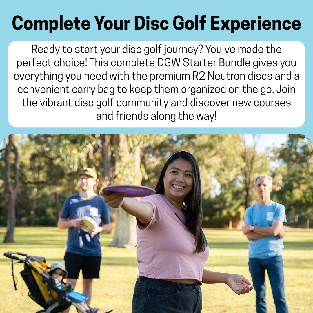 DGW Starter Bag MVP R2 Neutron Premium Plastic Starter Set